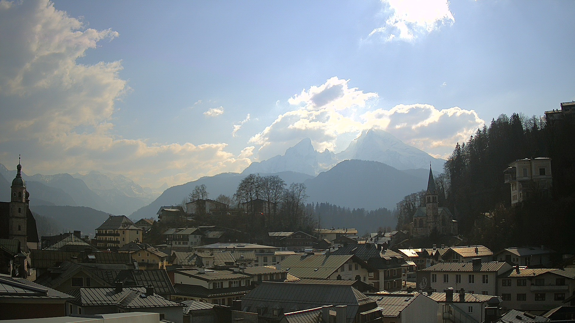 Archiv Foto Webcam Zentrum von Berchtesgaden