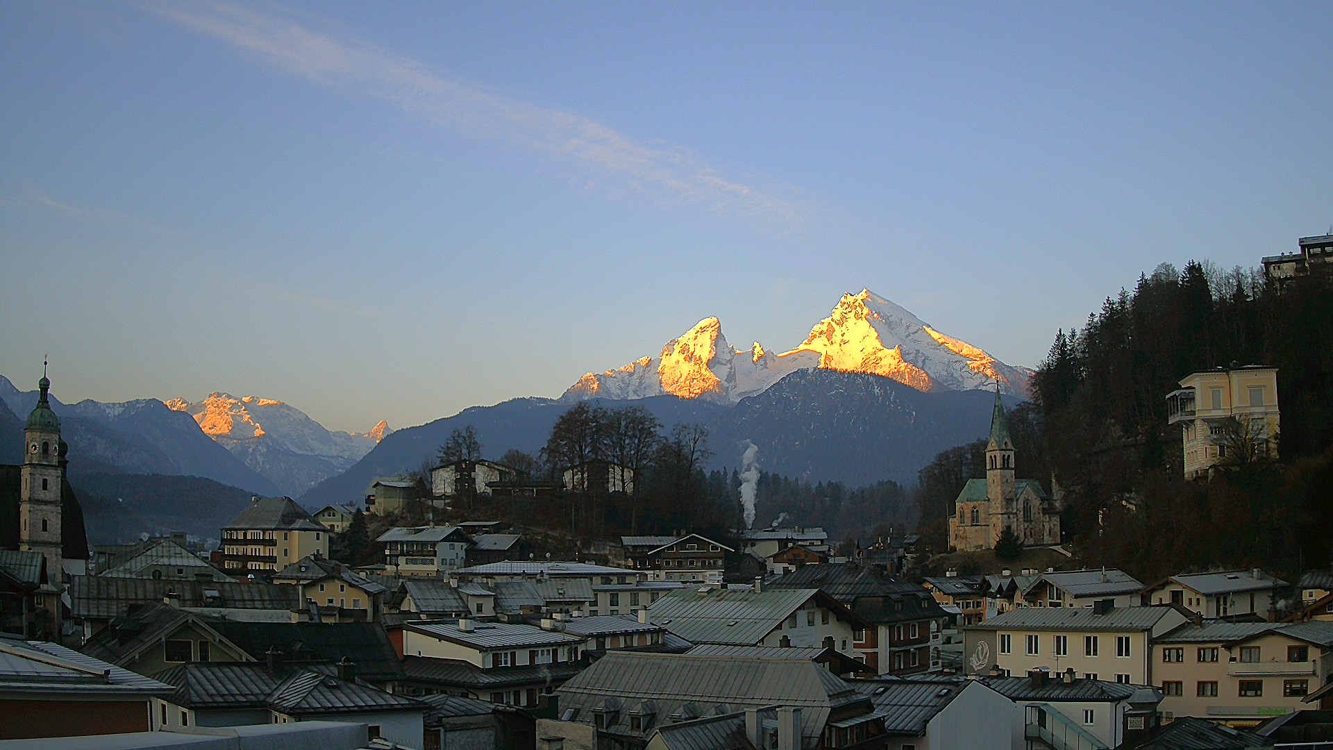 Archiv Foto Webcam Zentrum von Berchtesgaden