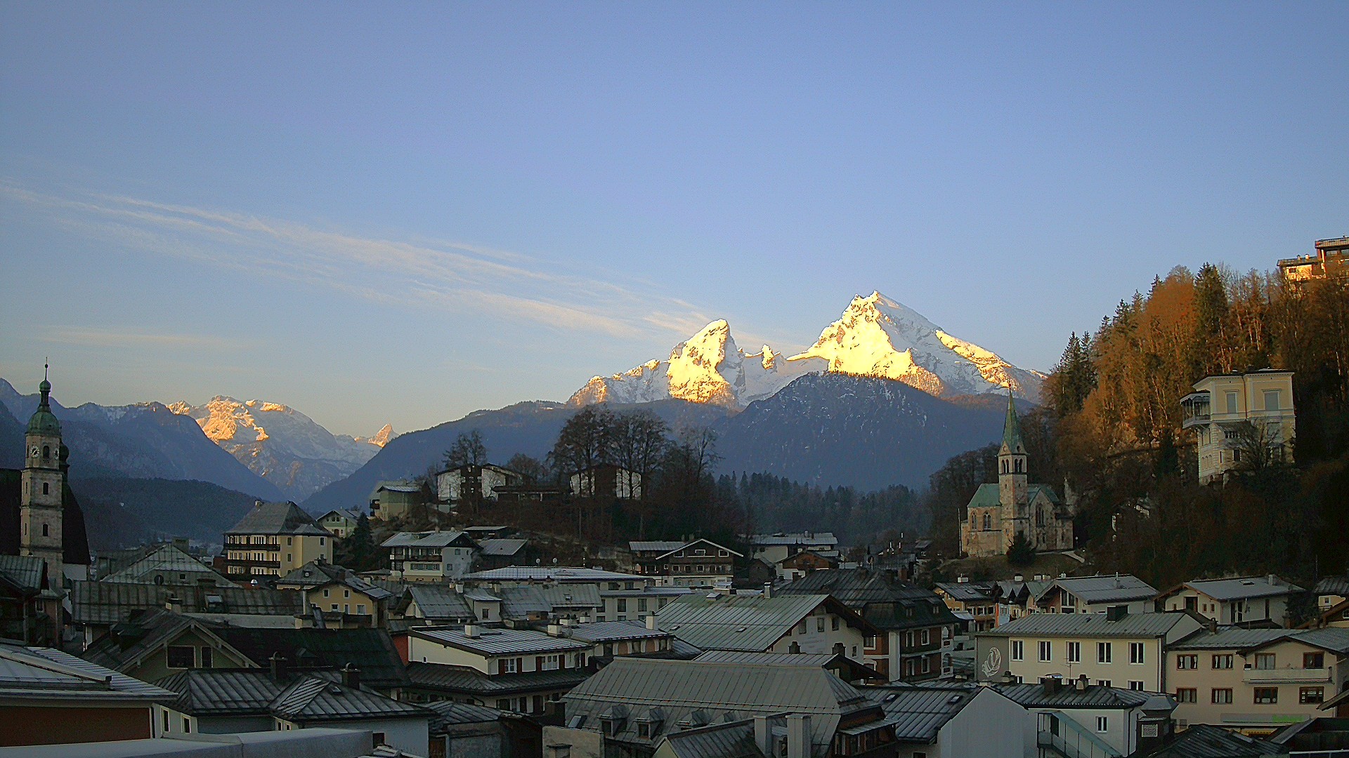 Archiv Foto Webcam Zentrum von Berchtesgaden