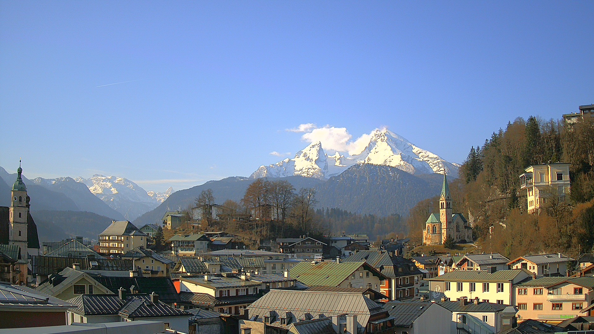 Archiv Foto Webcam Zentrum von Berchtesgaden