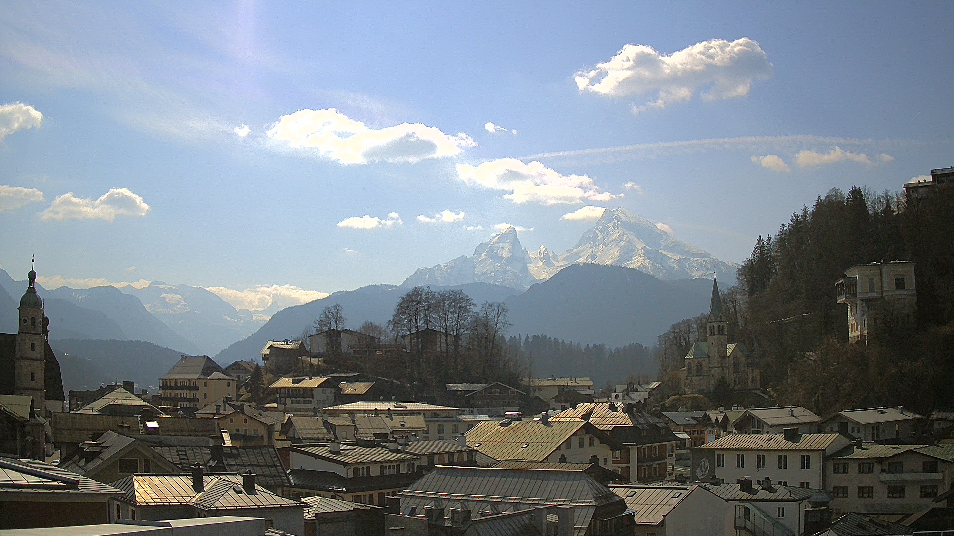 Archiv Foto Webcam Zentrum von Berchtesgaden