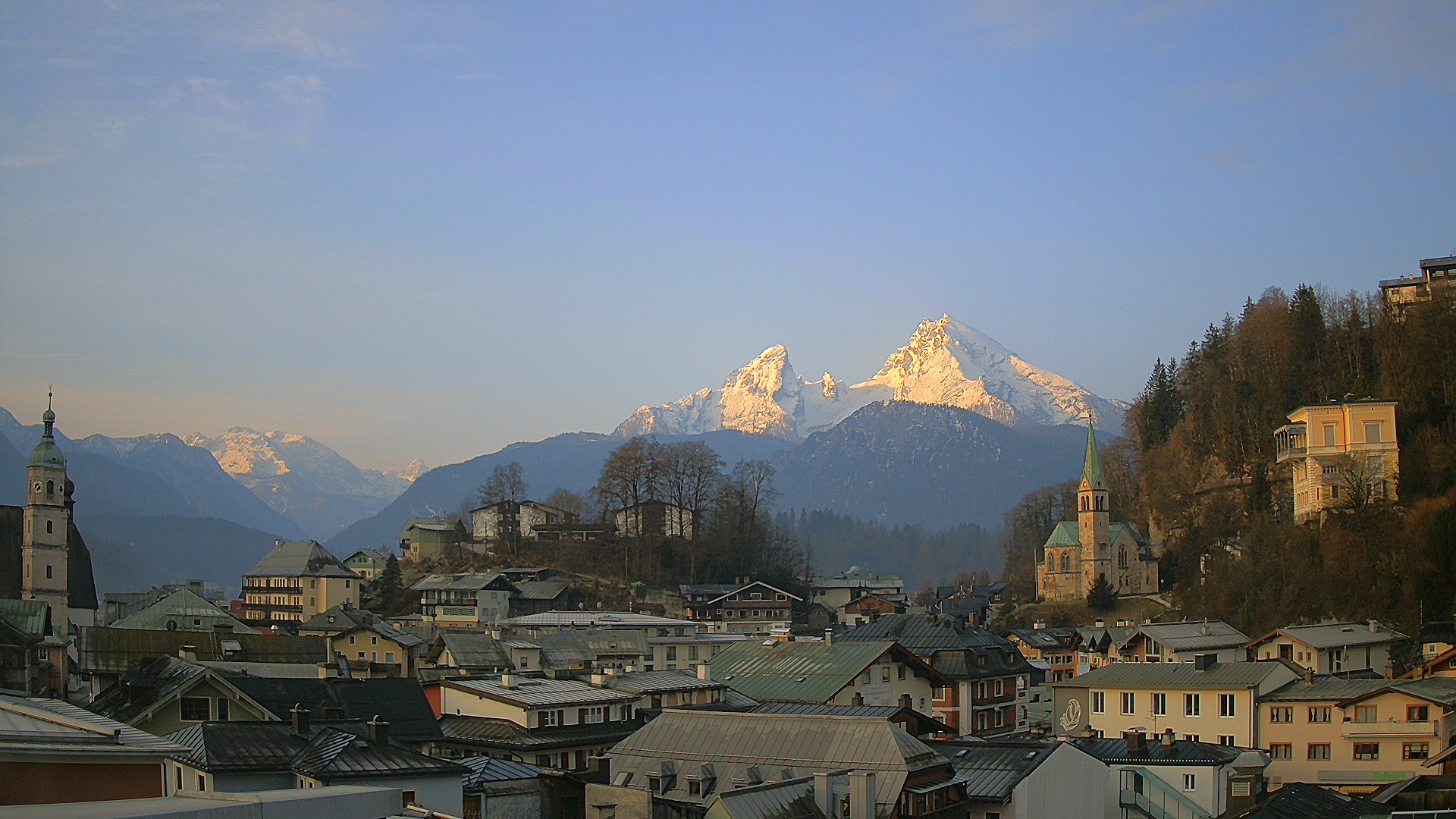 Archiv Foto Webcam Zentrum von Berchtesgaden