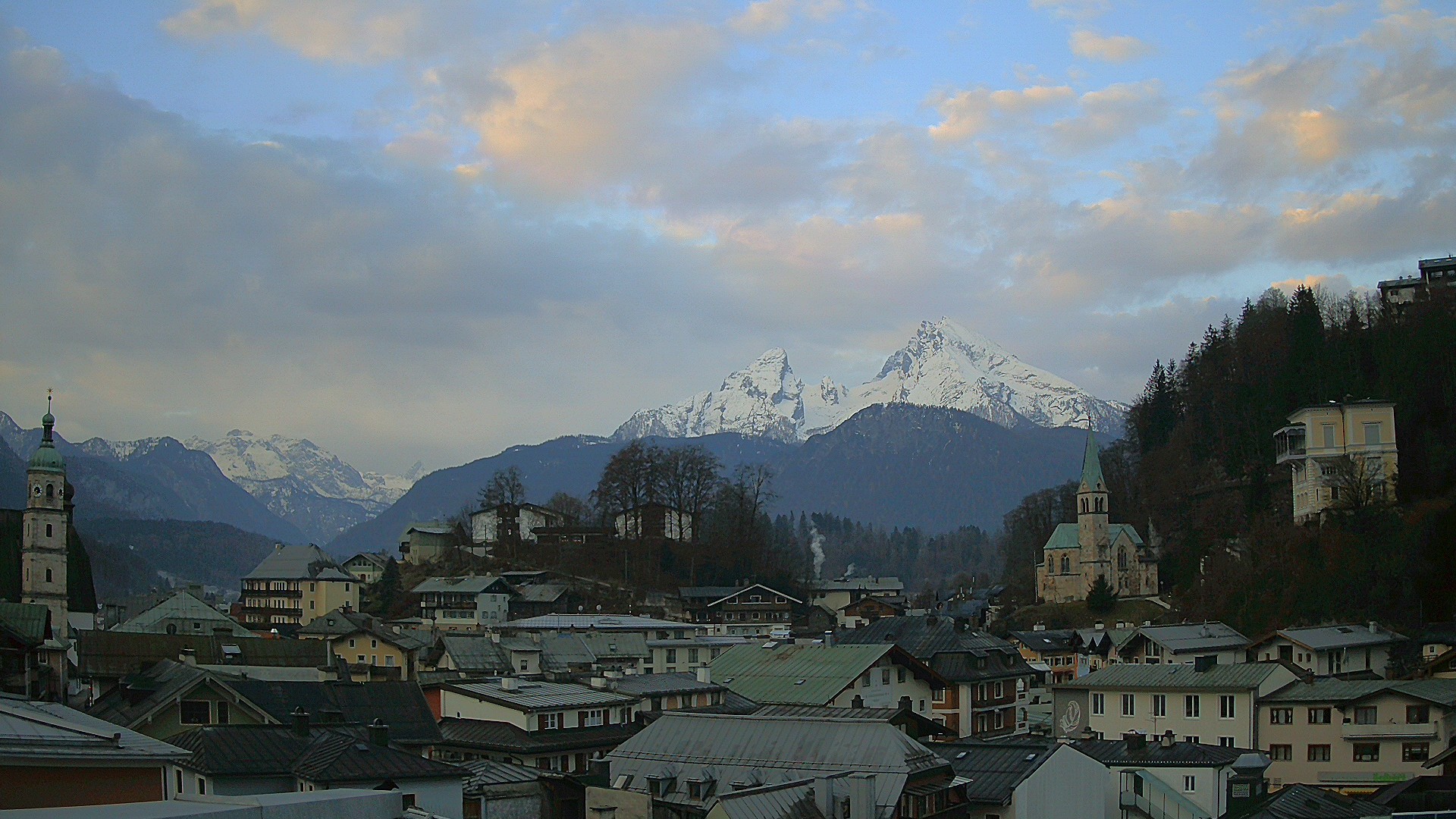 Archiv Foto Webcam Zentrum von Berchtesgaden