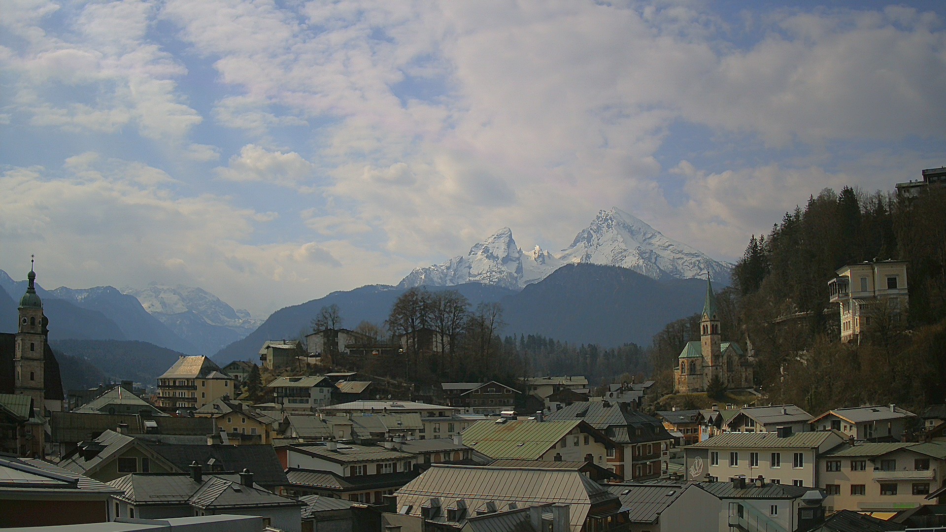 Archiv Foto Webcam Zentrum von Berchtesgaden