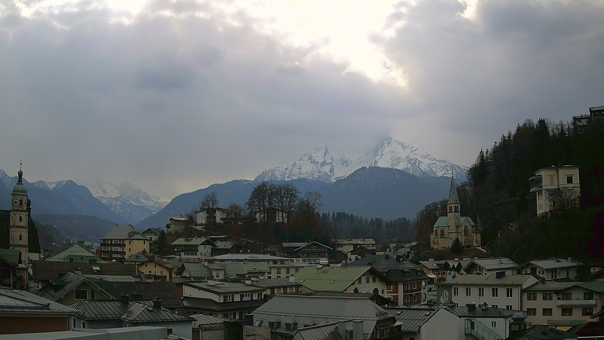 Archiv Foto Webcam Zentrum von Berchtesgaden