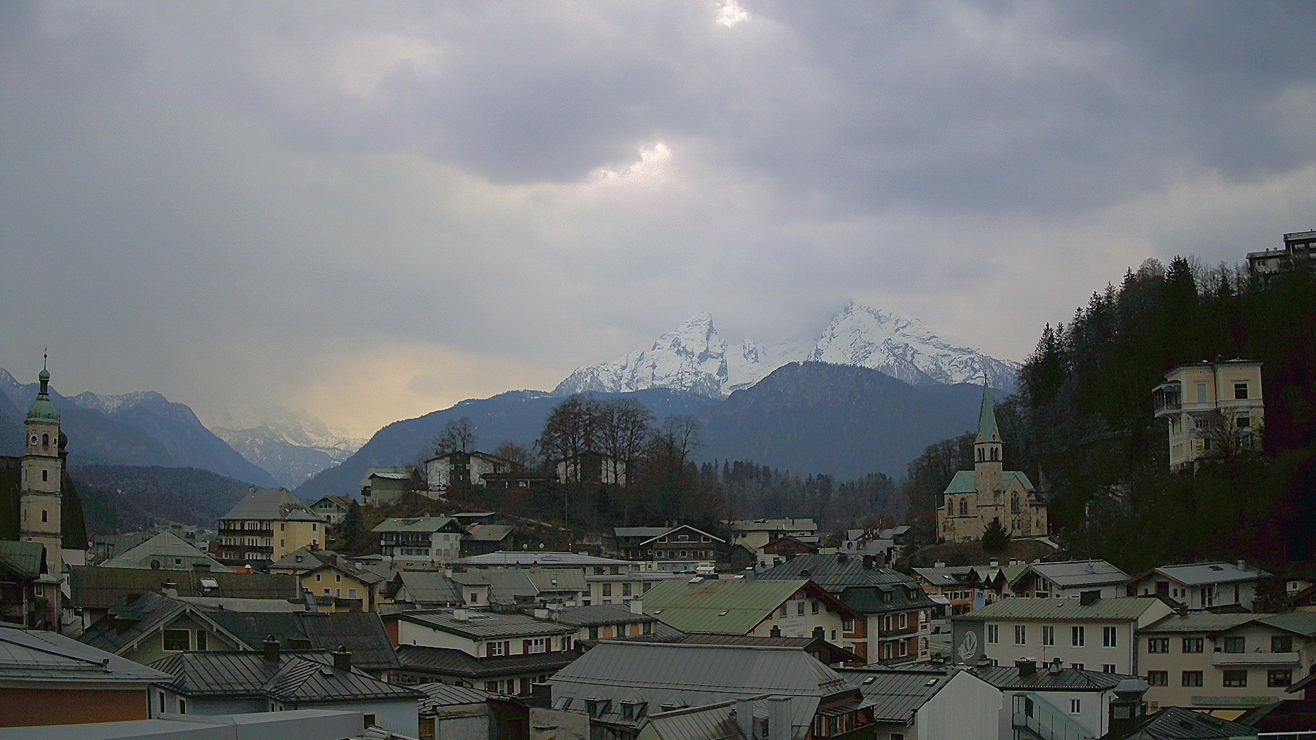 Archiv Foto Webcam Zentrum von Berchtesgaden