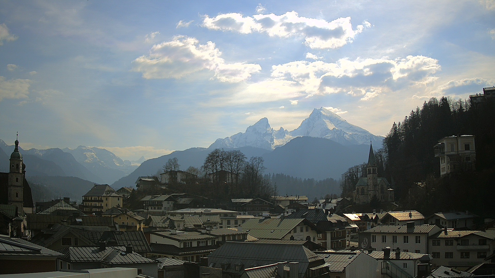 Archiv Foto Webcam Zentrum von Berchtesgaden