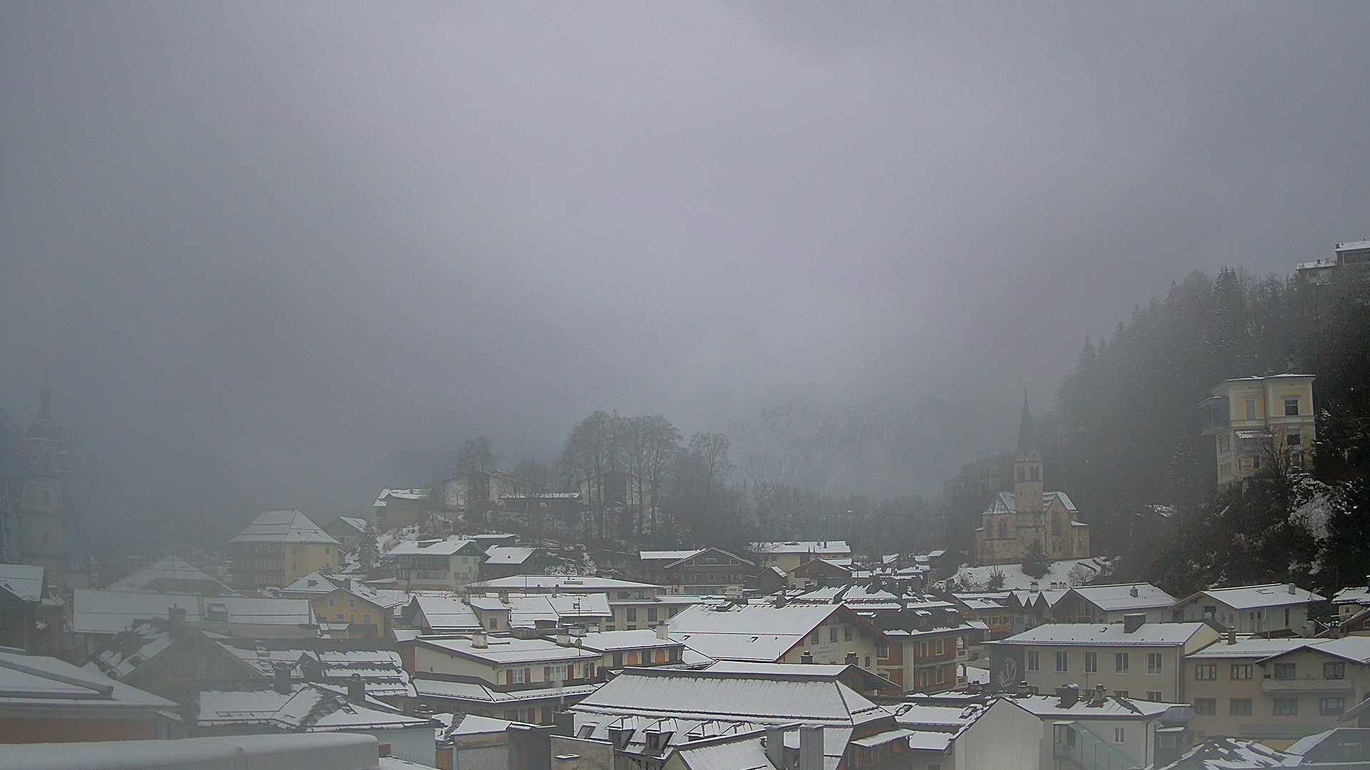 Archived image Webcam Berchtesgaden - City Centre