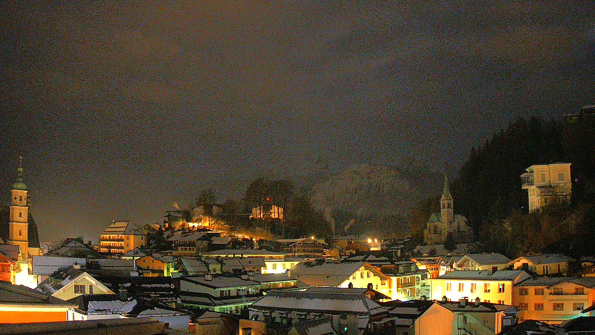 Archived image Webcam Berchtesgaden - City Centre