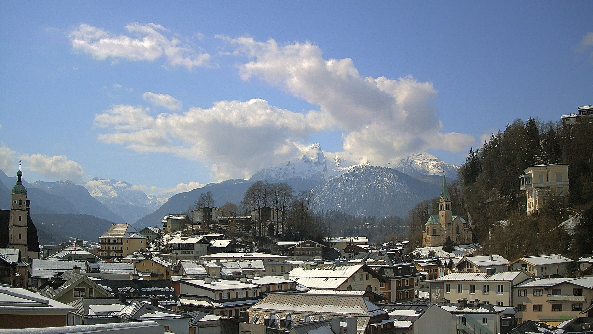Archiv Foto Webcam Zentrum von Berchtesgaden