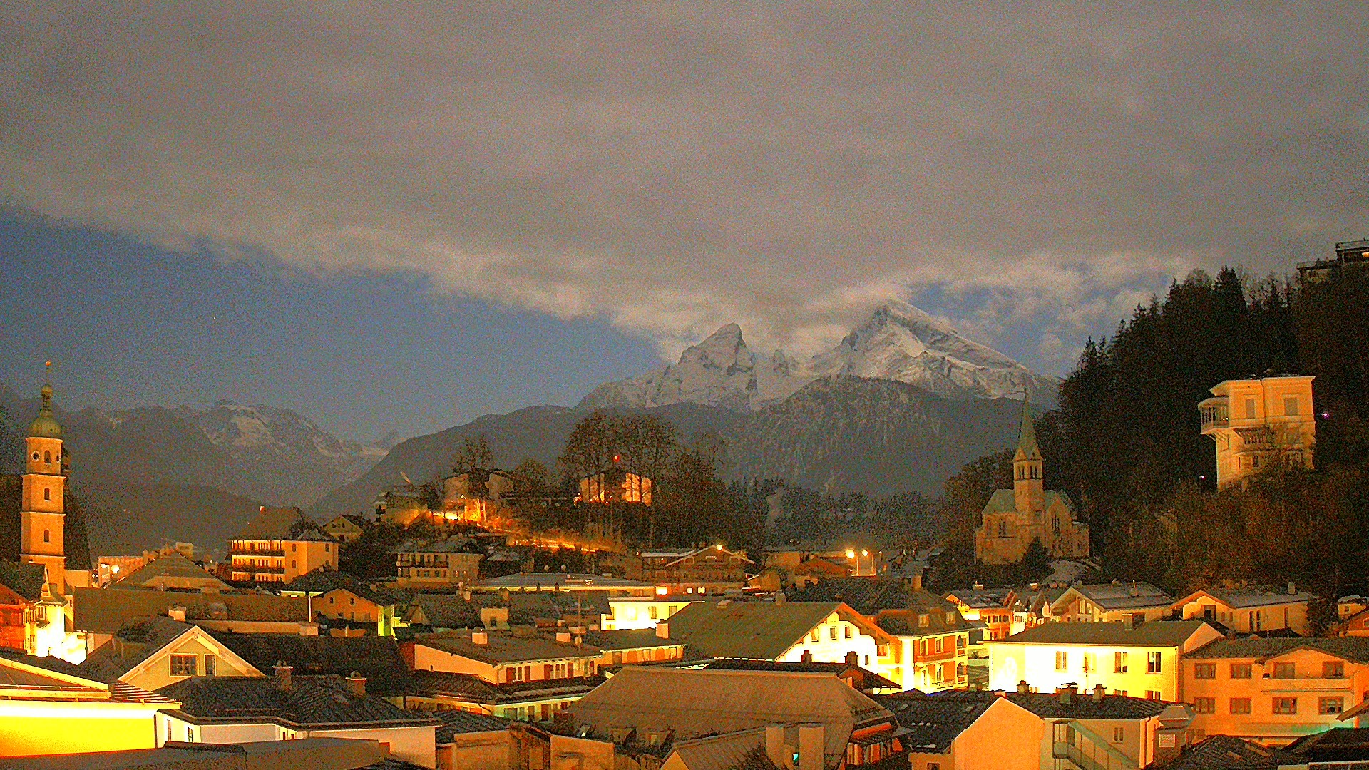 Archiv Foto Webcam Zentrum von Berchtesgaden