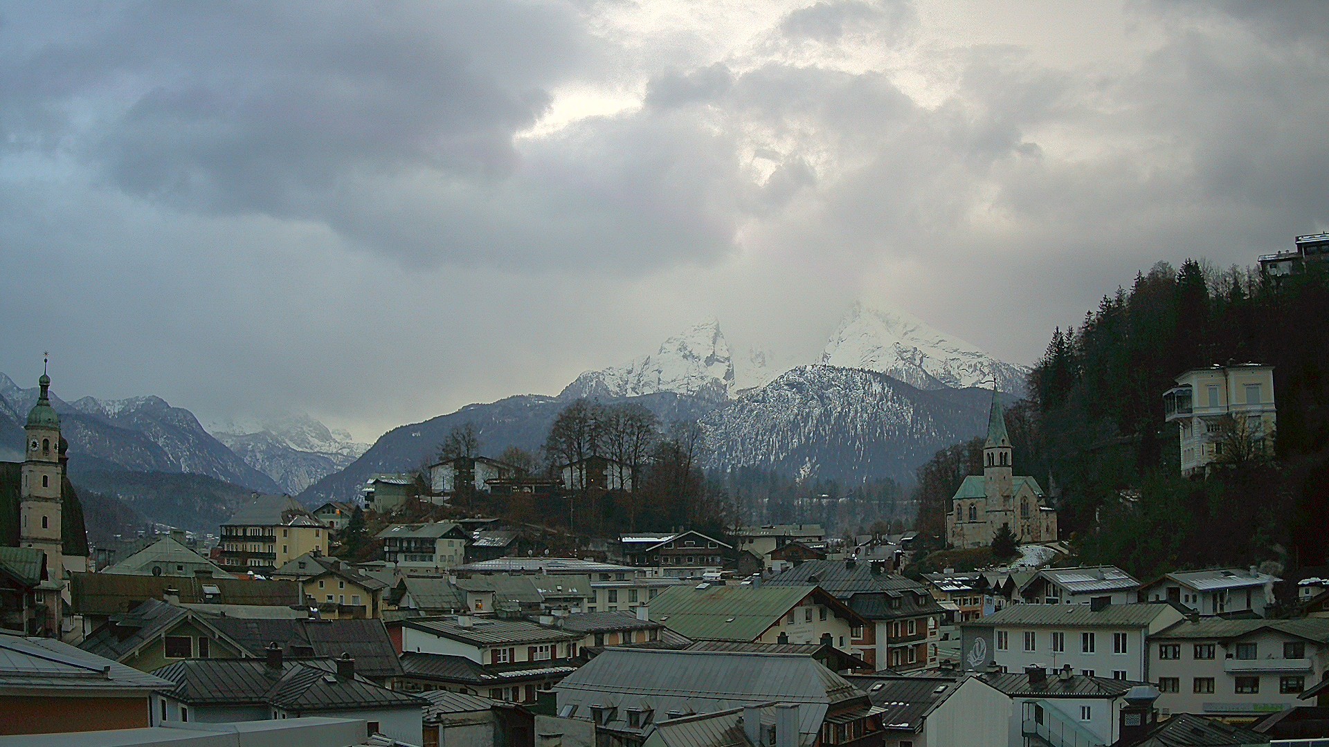 Archiv Foto Webcam Zentrum von Berchtesgaden
