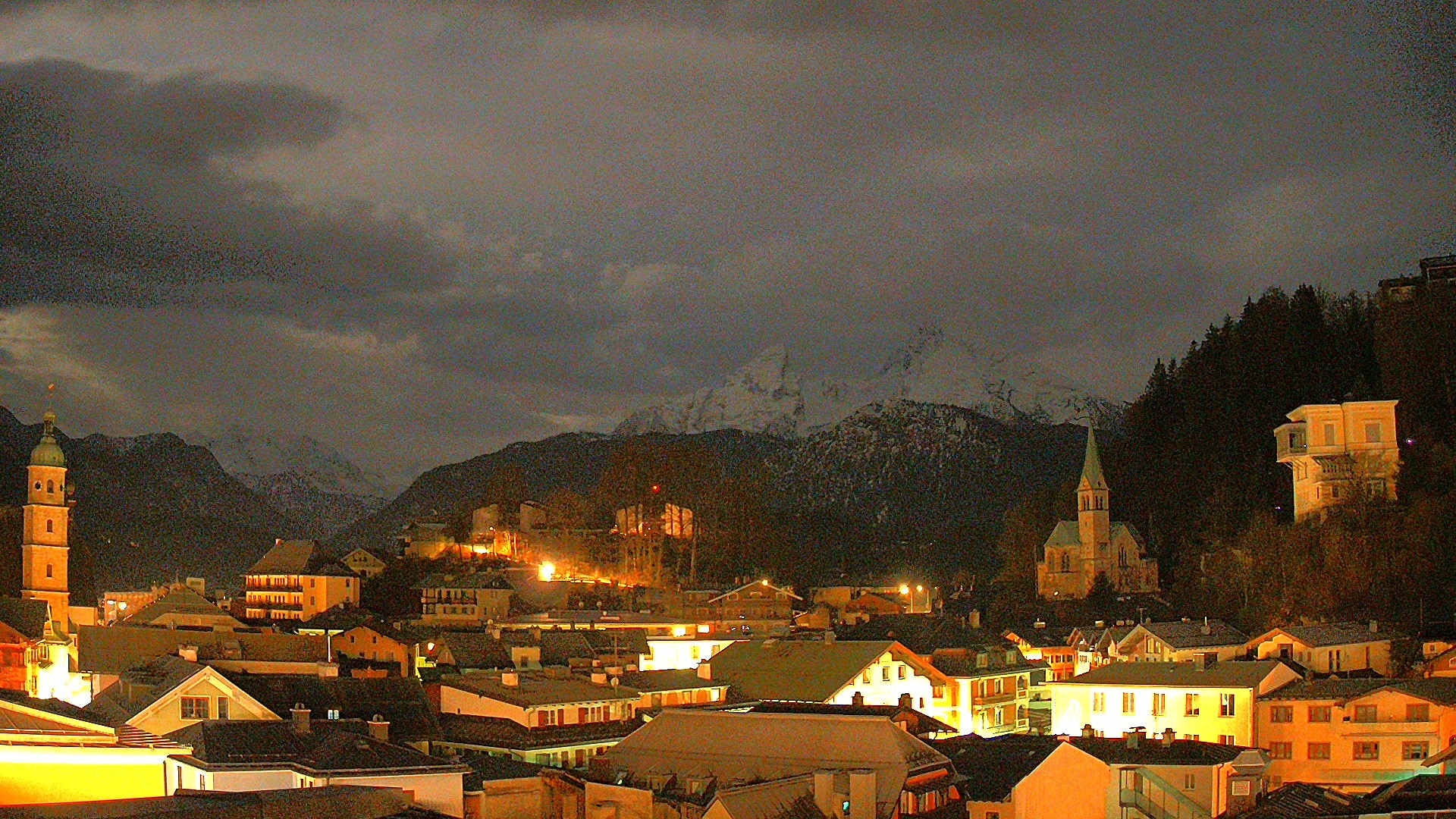 Archived image Webcam Berchtesgaden - City Centre