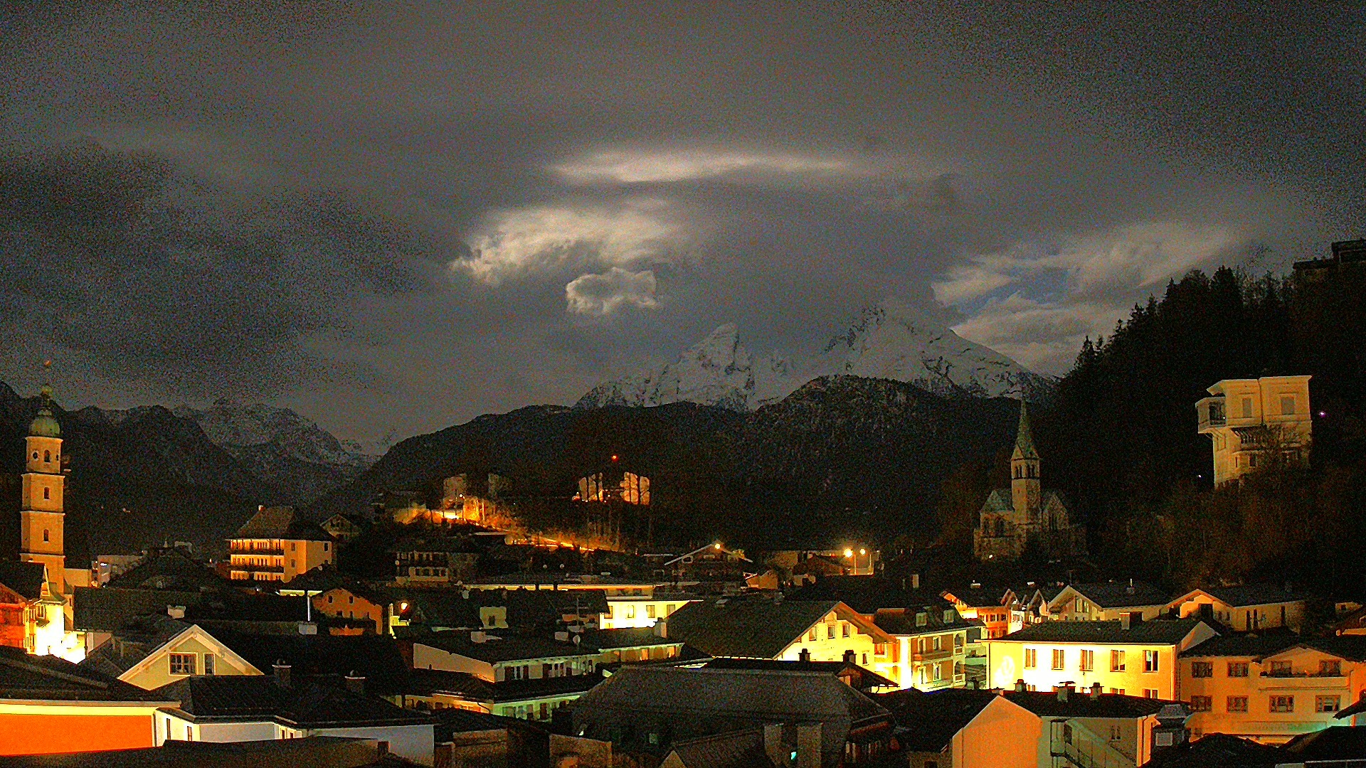 Archived image Webcam Berchtesgaden - City Centre
