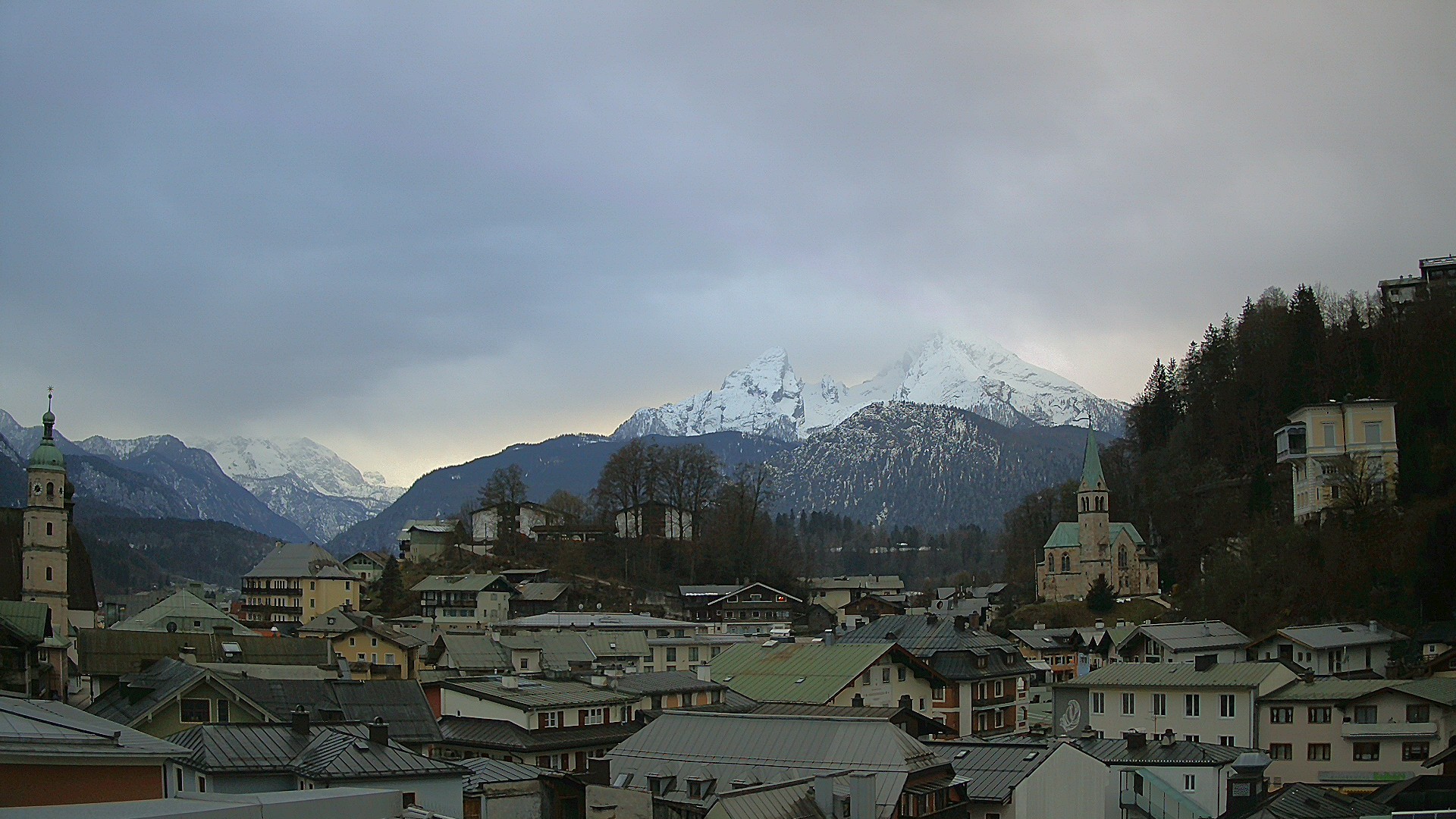 Archiv Foto Webcam Zentrum von Berchtesgaden