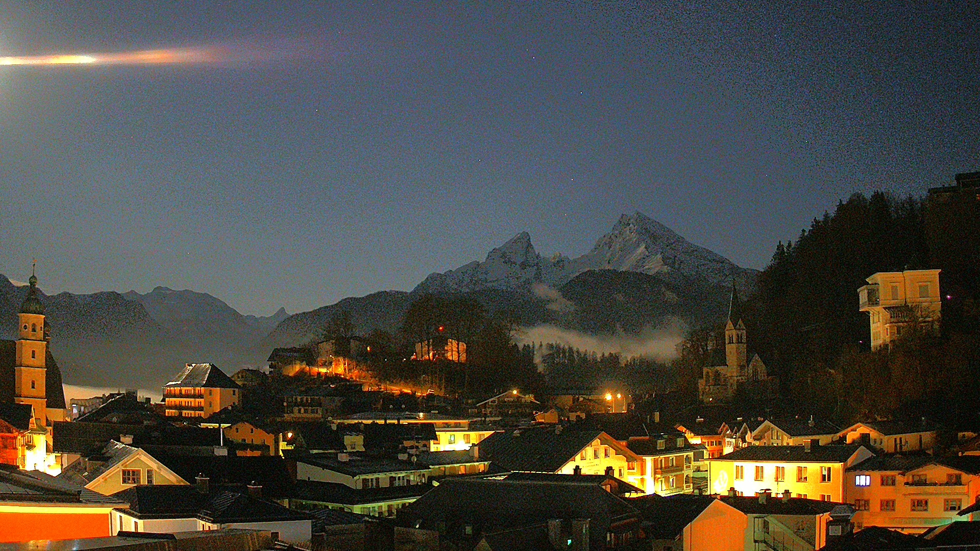 Archiv Foto Webcam Zentrum von Berchtesgaden