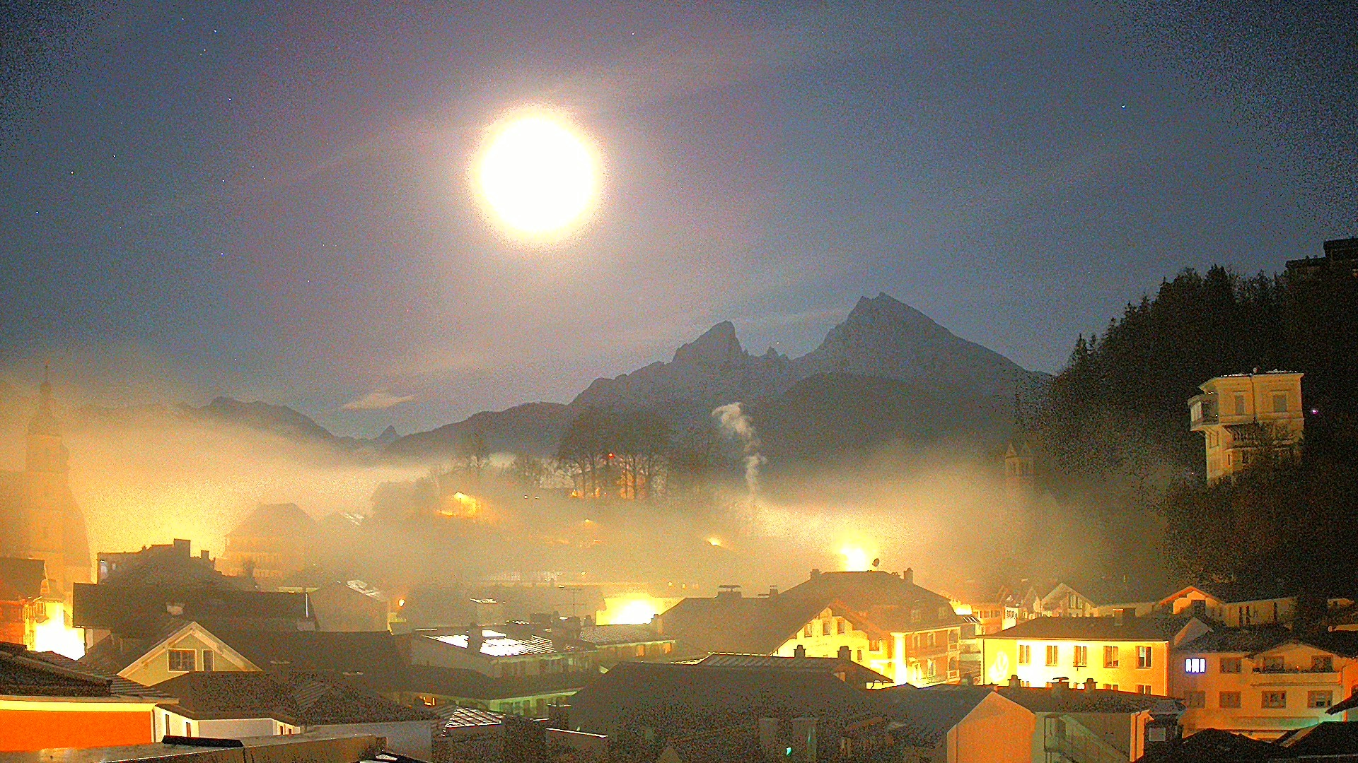 Archiv Foto Webcam Zentrum von Berchtesgaden