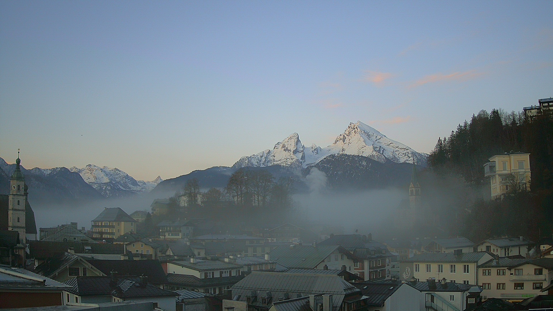 Archiv Foto Webcam Zentrum von Berchtesgaden