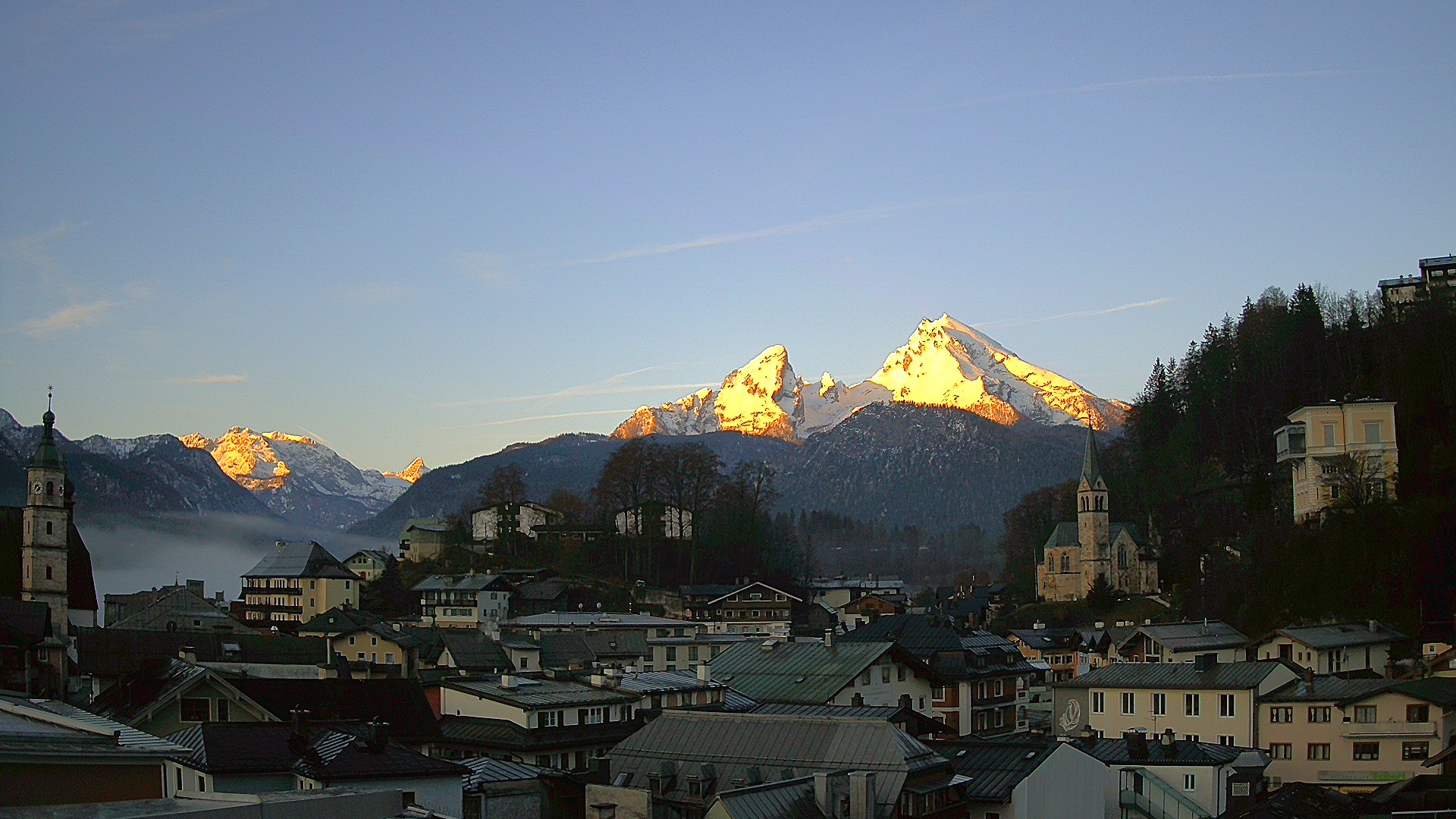 Archiv Foto Webcam Zentrum von Berchtesgaden