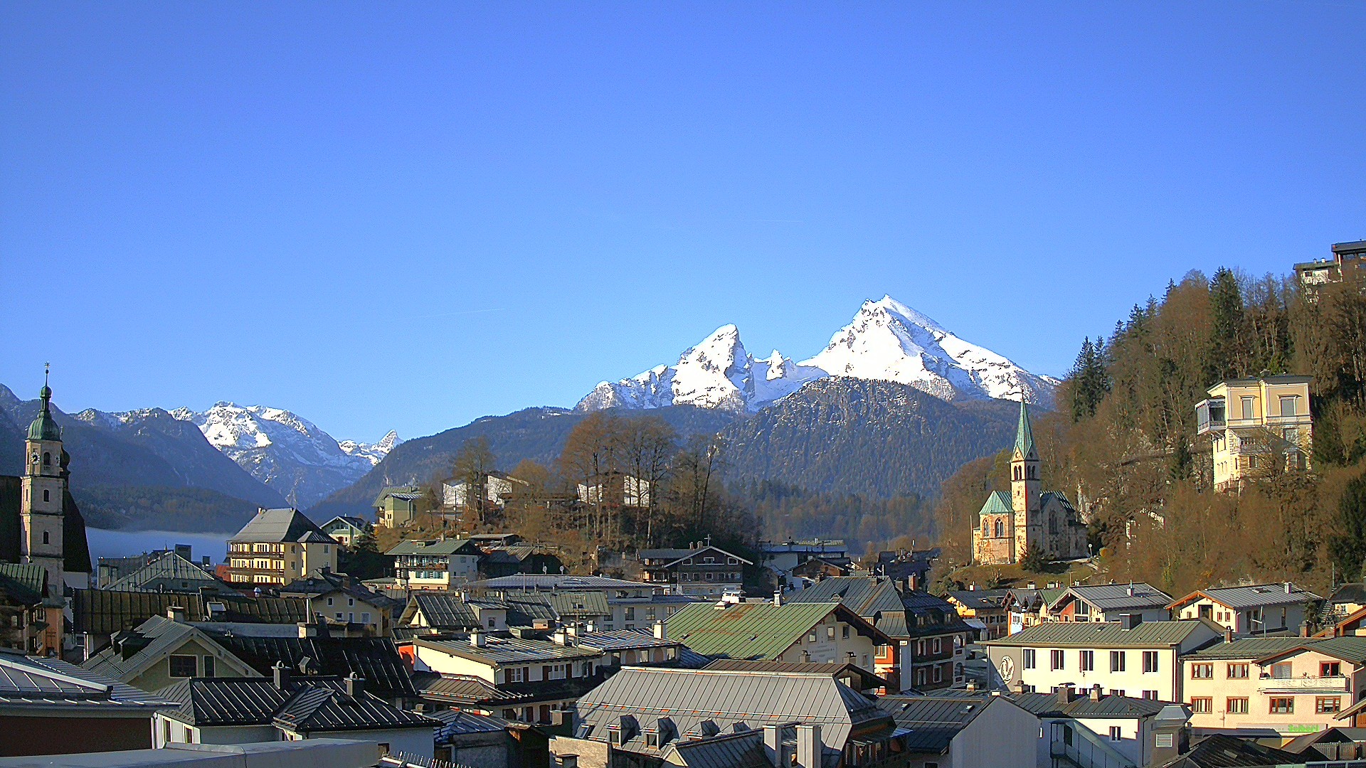 Archiv Foto Webcam Zentrum von Berchtesgaden