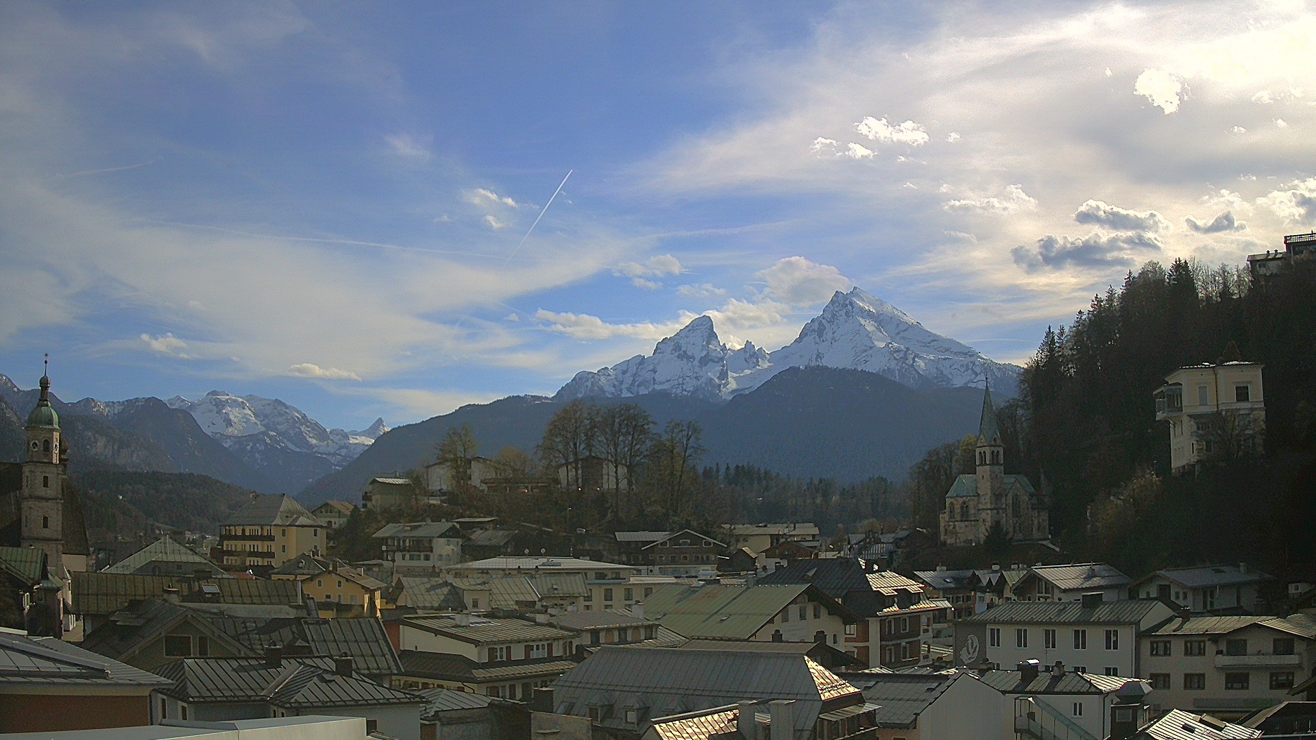 Archiv Foto Webcam Zentrum von Berchtesgaden