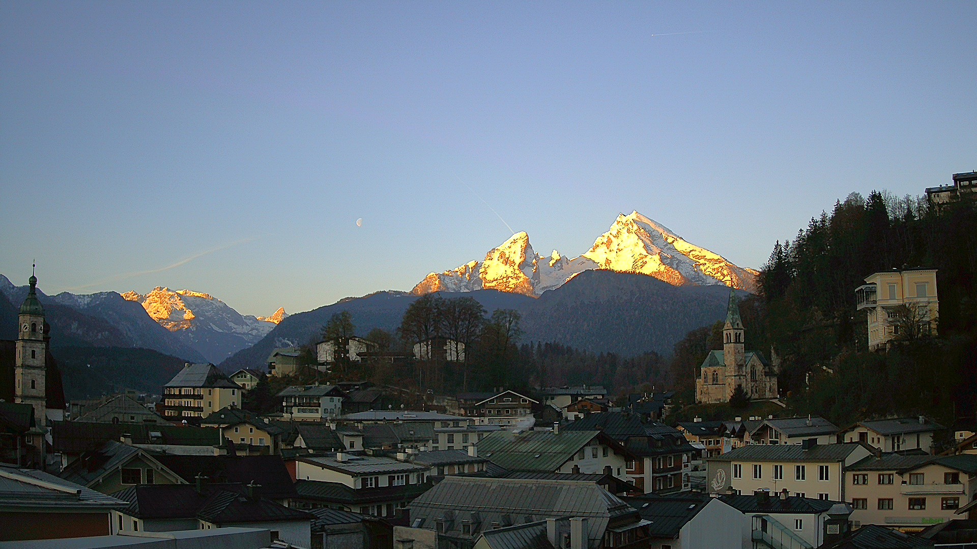 Archiv Foto Webcam Zentrum von Berchtesgaden