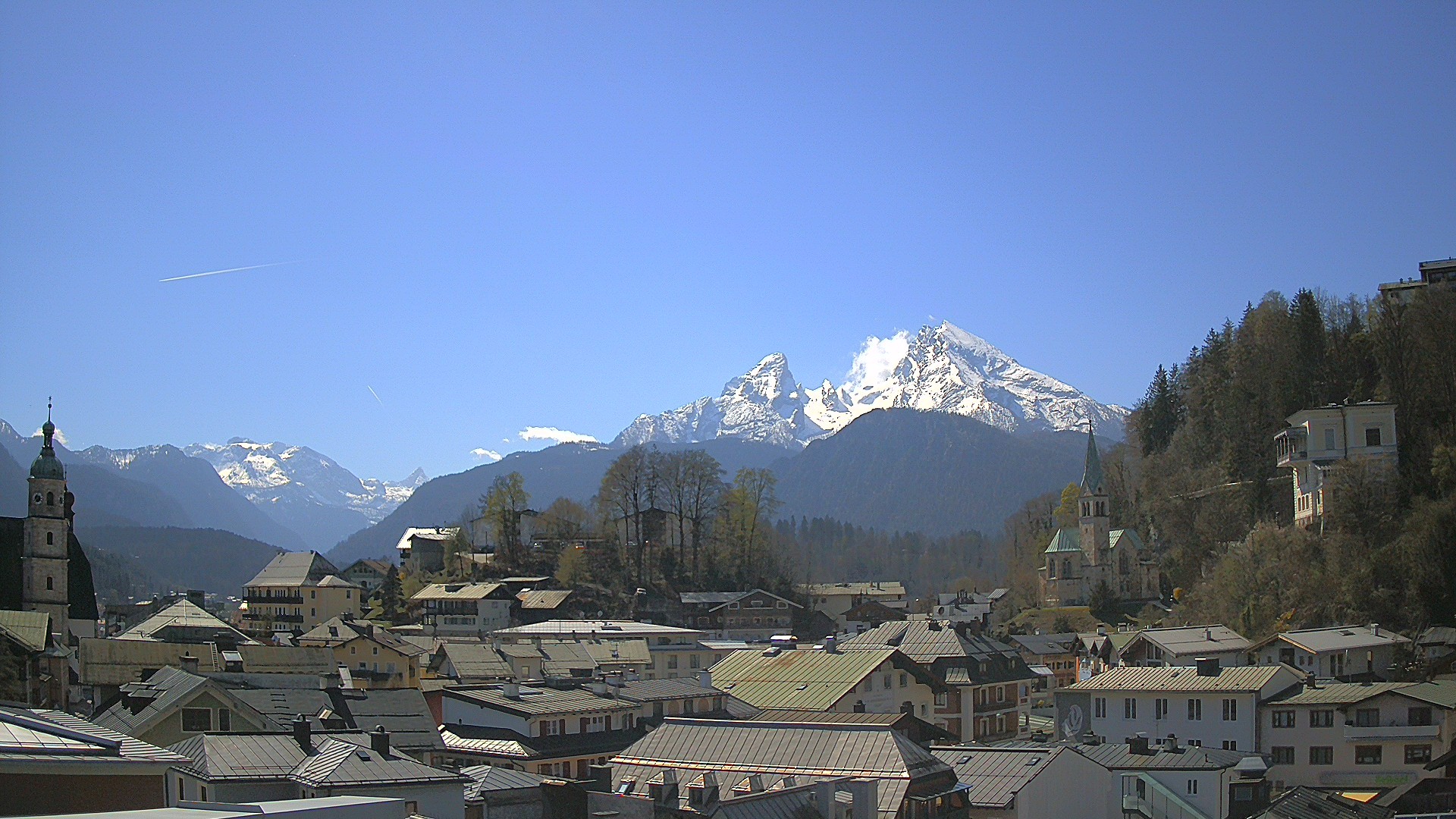 Archiv Foto Webcam Zentrum von Berchtesgaden