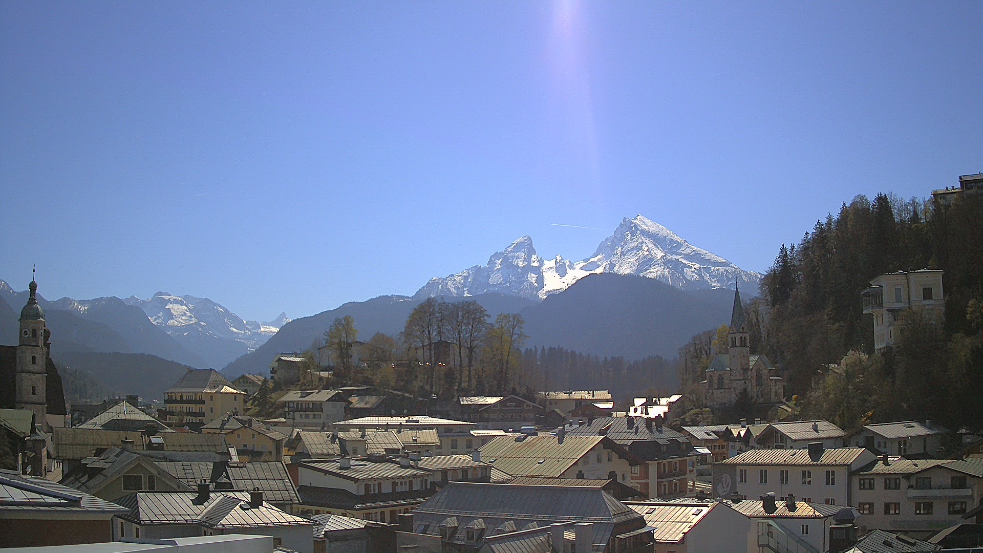 Archiv Foto Webcam Zentrum von Berchtesgaden