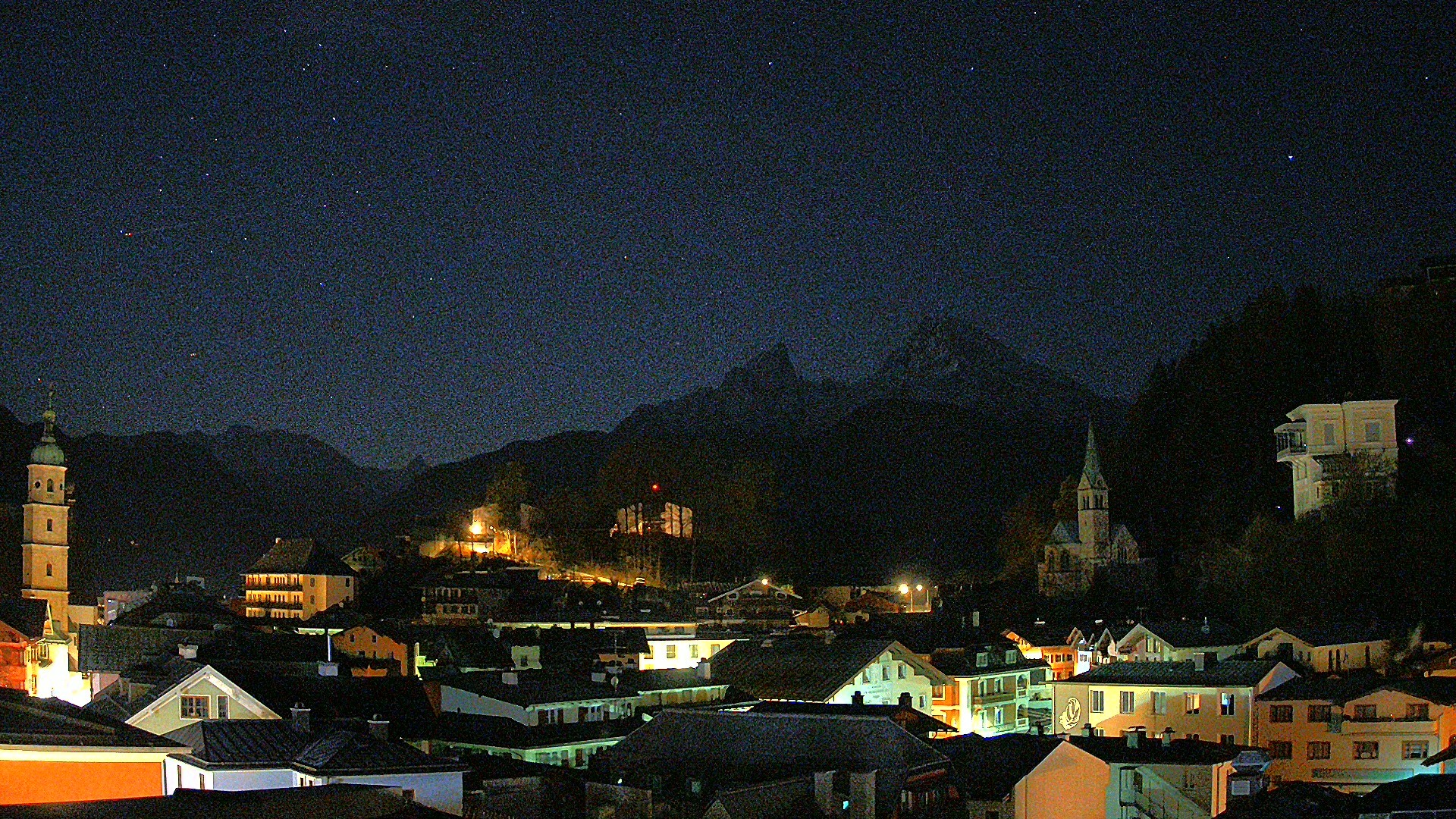 Archived image Webcam Berchtesgaden - City Centre