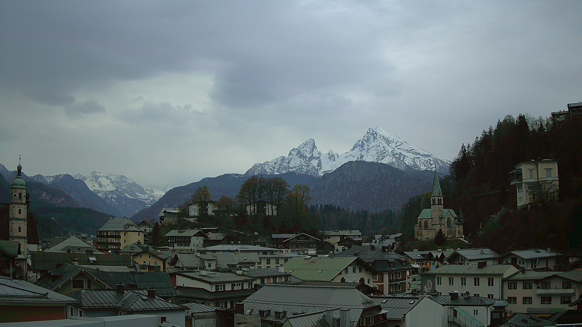 Archiv Foto Webcam Zentrum von Berchtesgaden