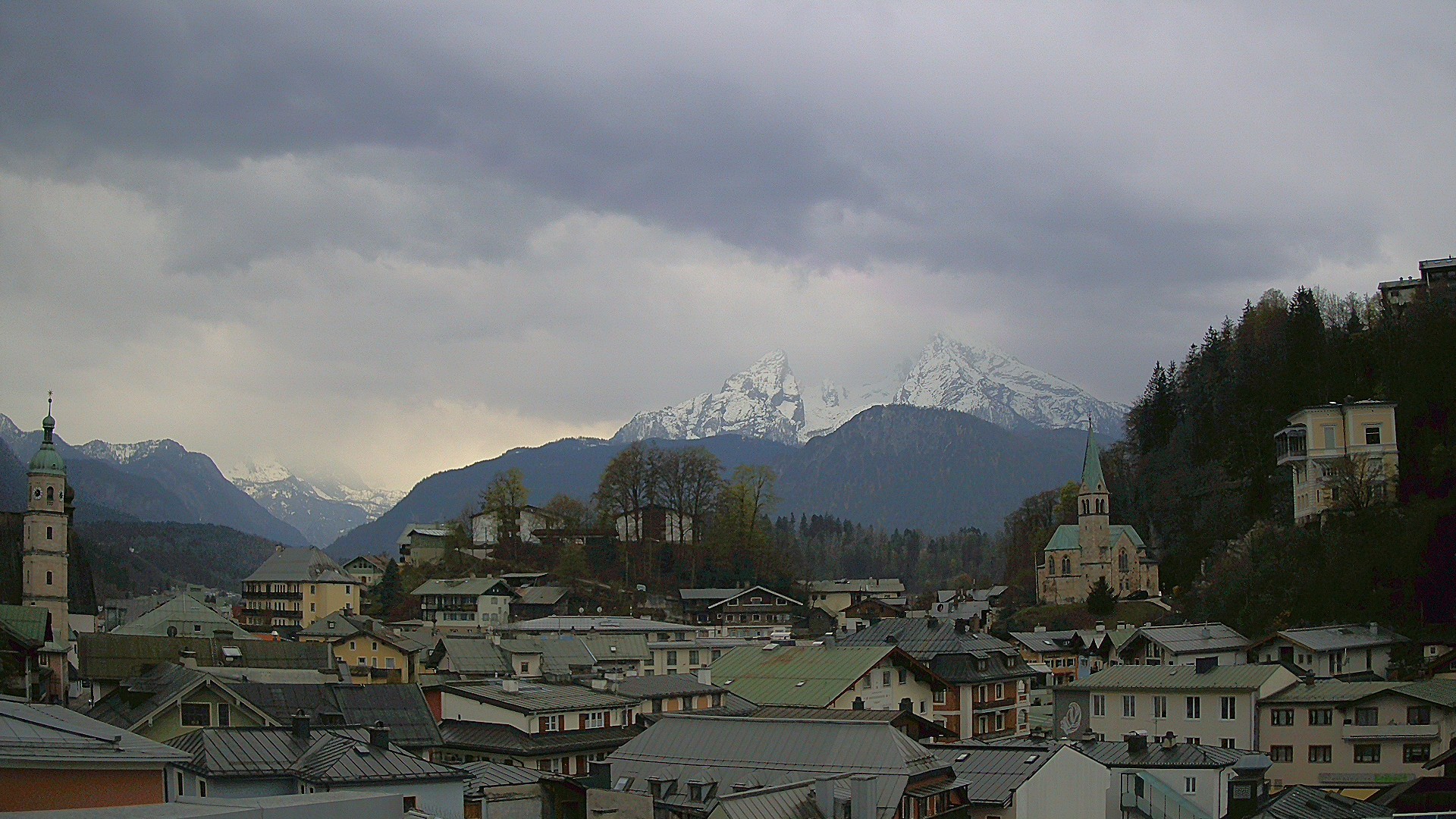 Archiv Foto Webcam Zentrum von Berchtesgaden