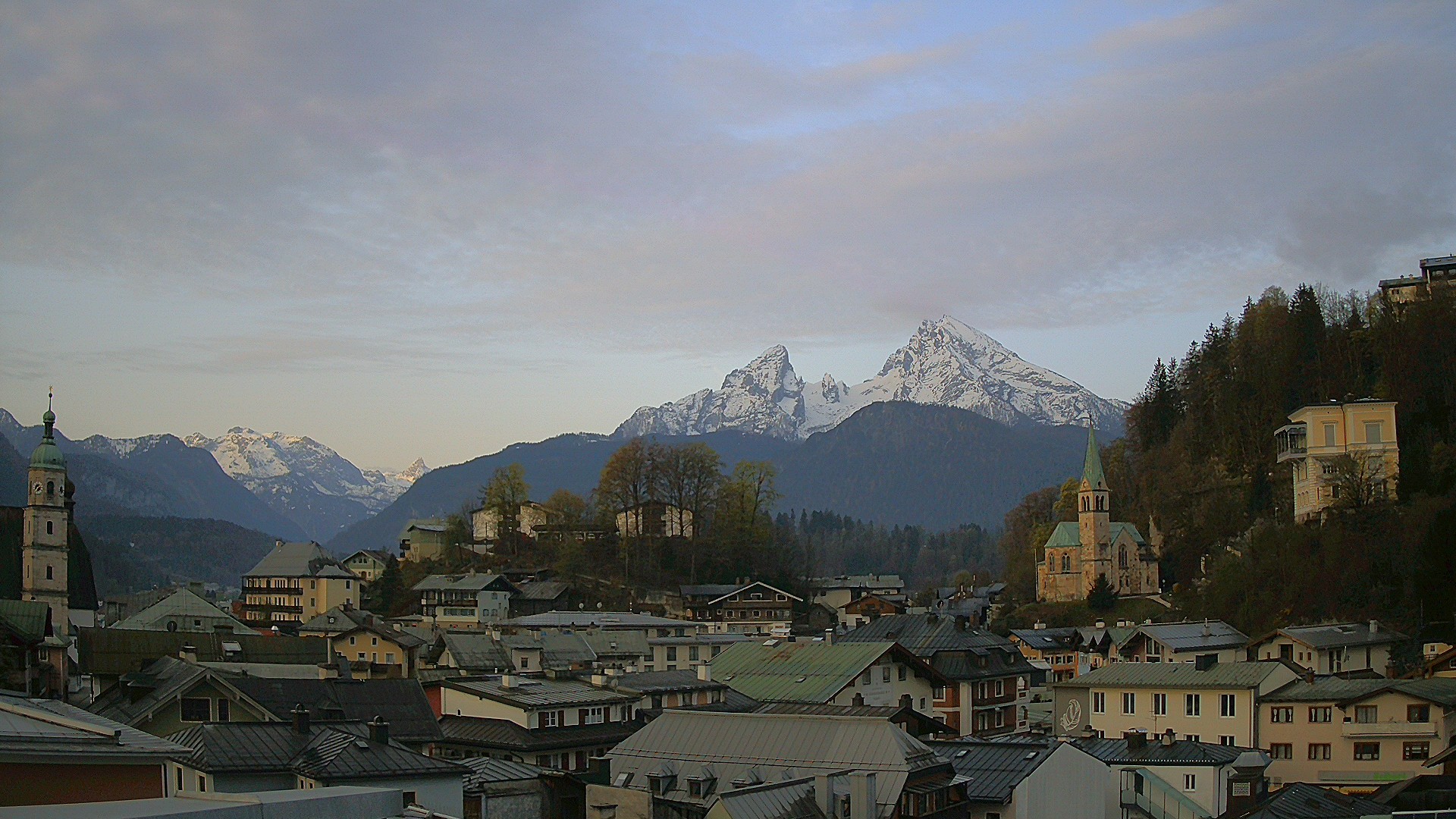 Archiv Foto Webcam Zentrum von Berchtesgaden