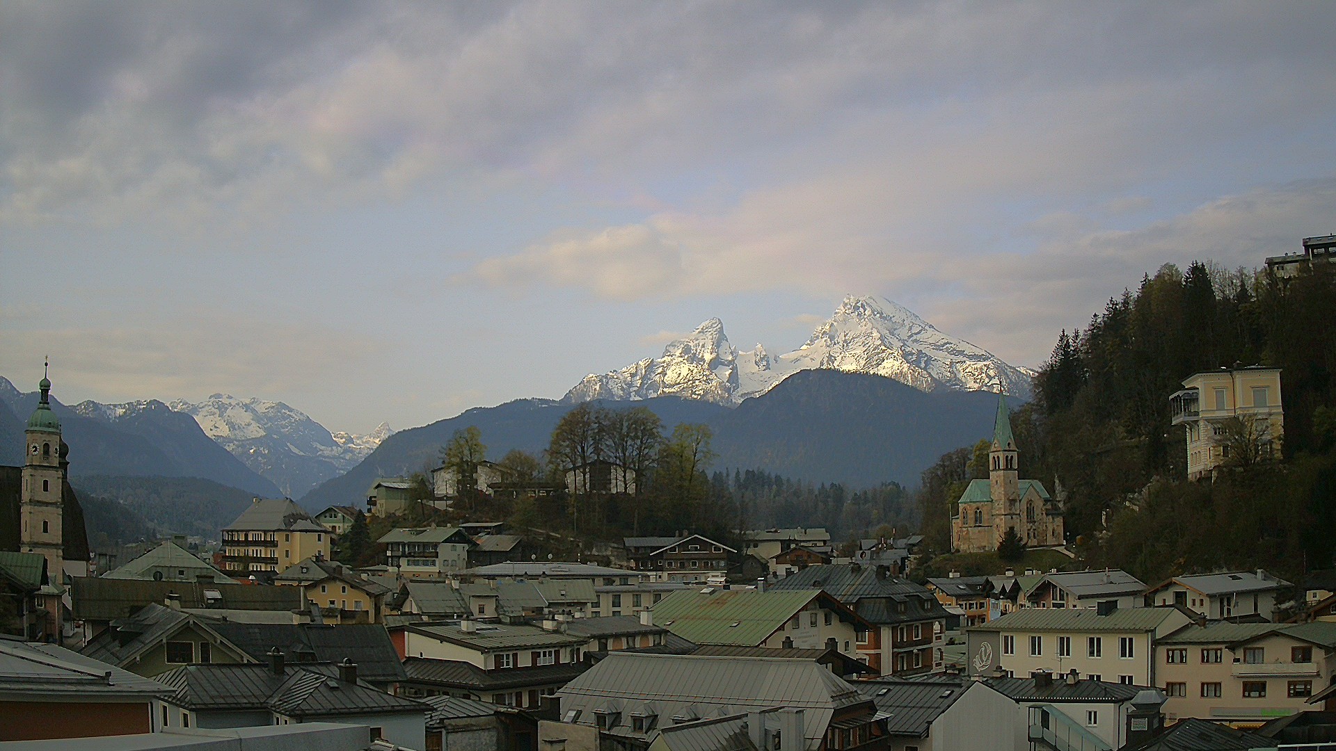 Archiv Foto Webcam Zentrum von Berchtesgaden