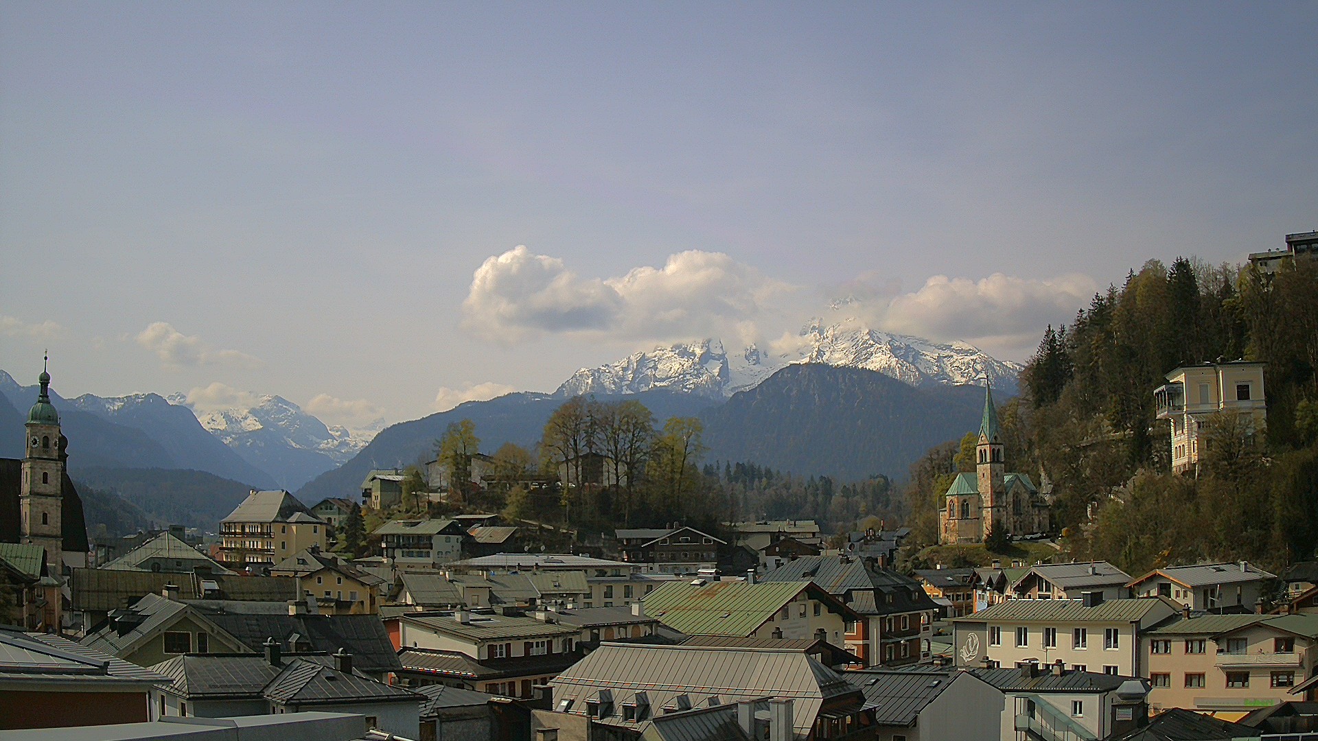 Archiv Foto Webcam Zentrum von Berchtesgaden