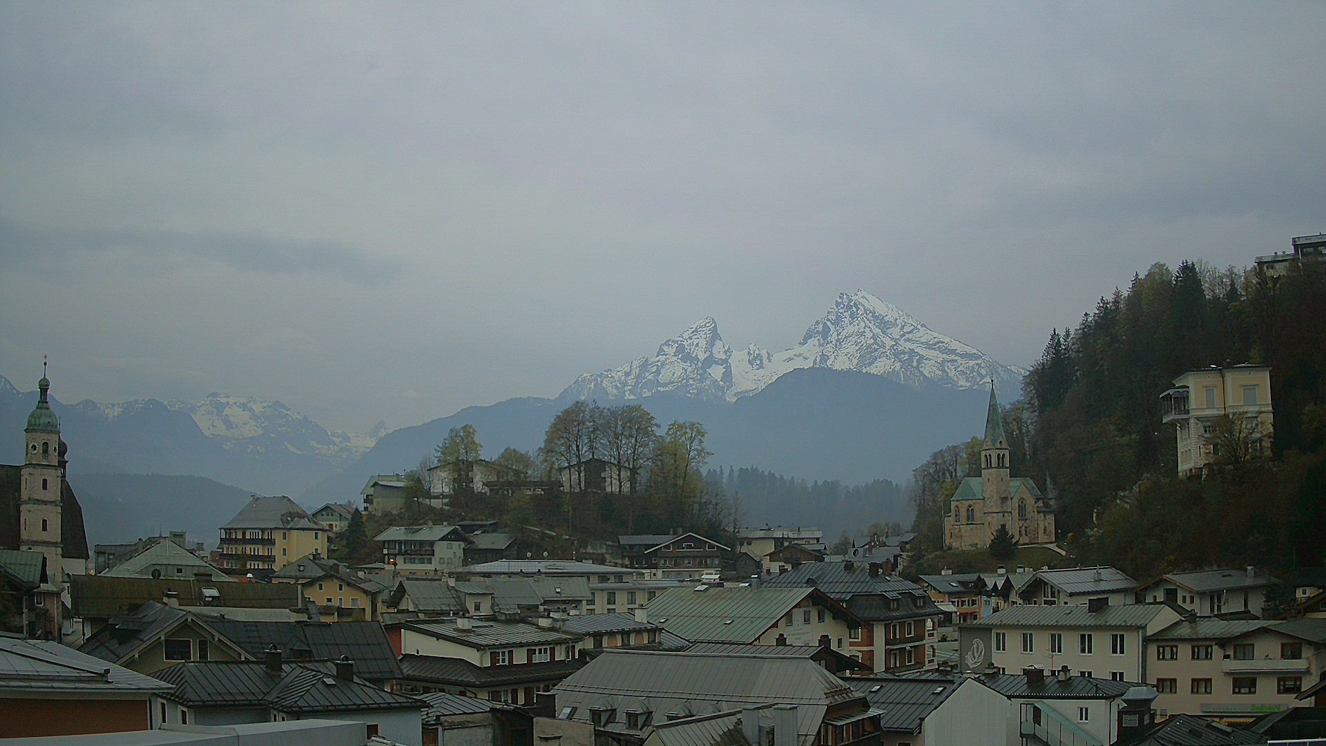 Archiv Foto Webcam Zentrum von Berchtesgaden