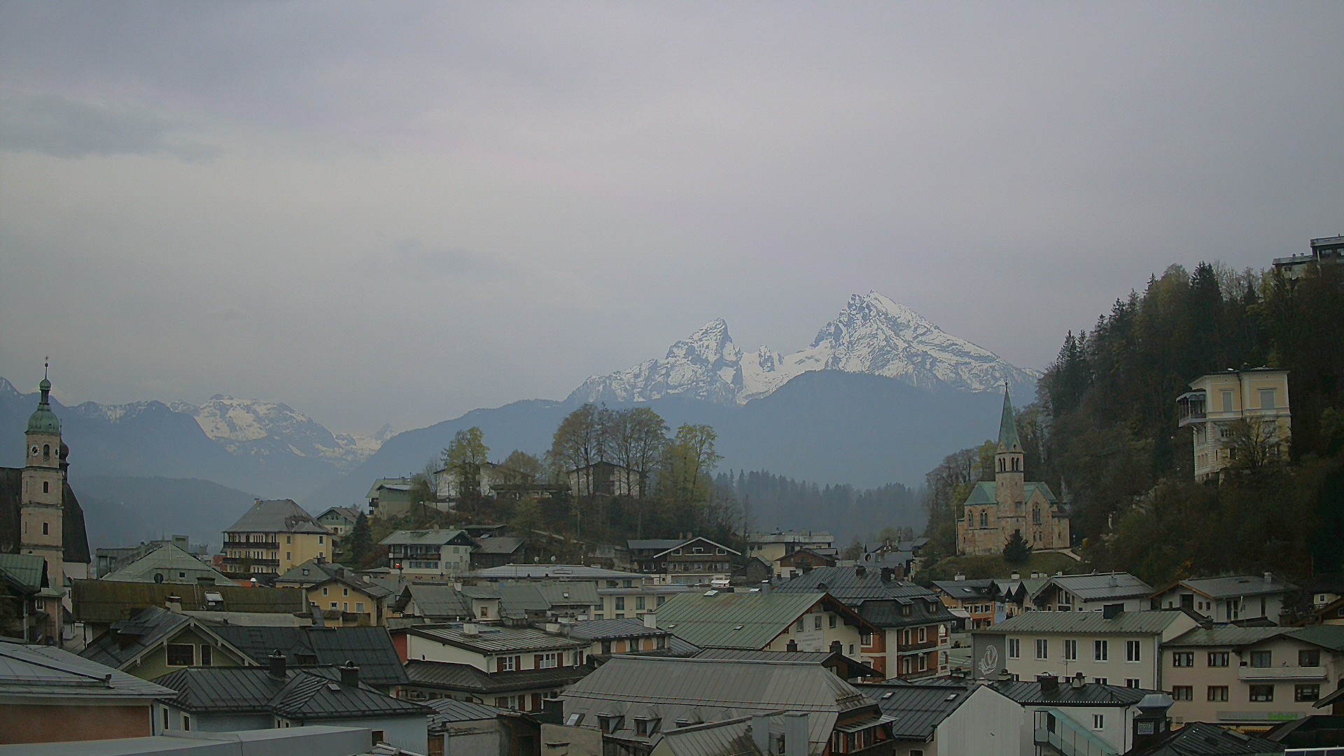 Archiv Foto Webcam Zentrum von Berchtesgaden