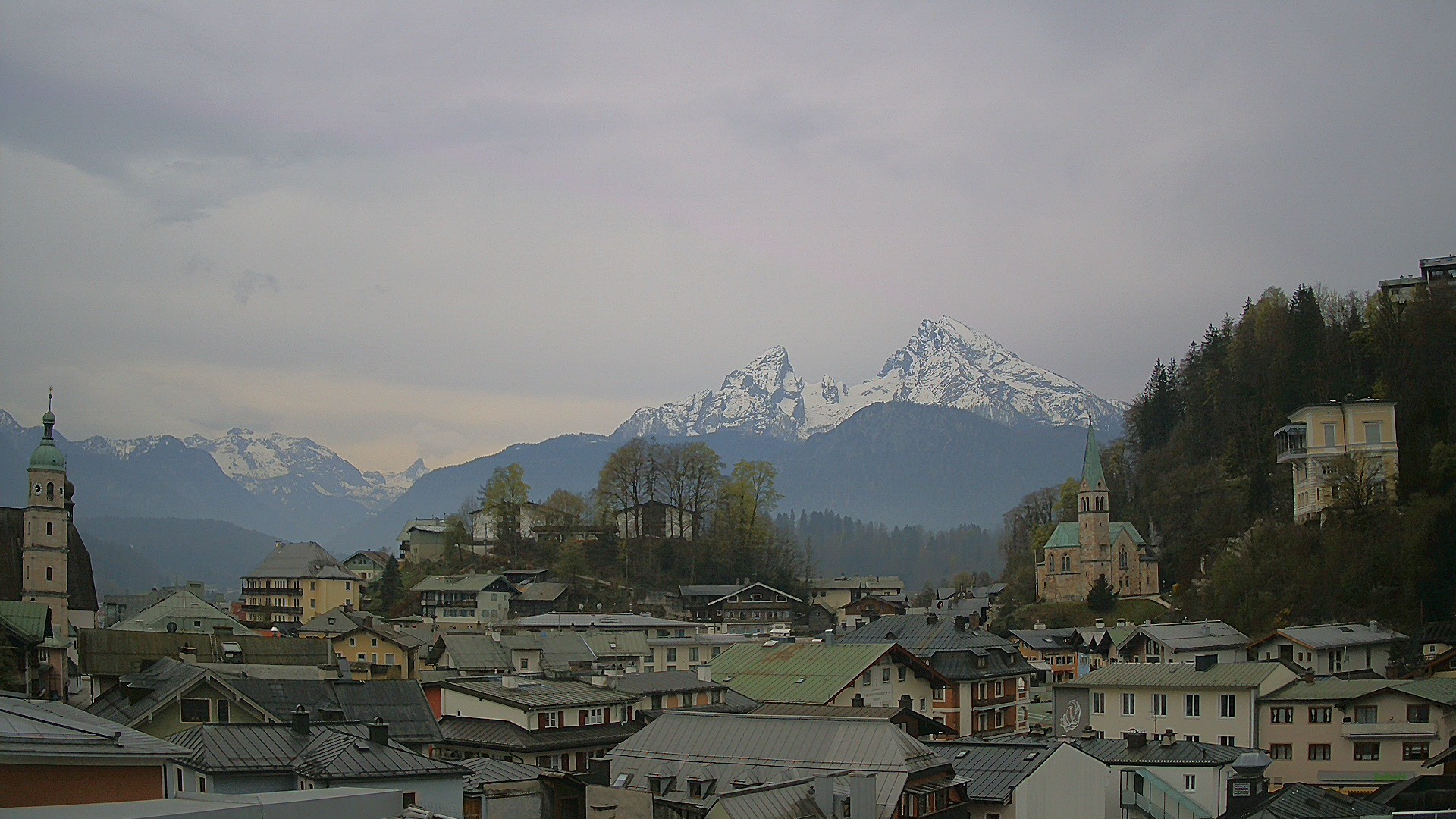 Archiv Foto Webcam Zentrum von Berchtesgaden