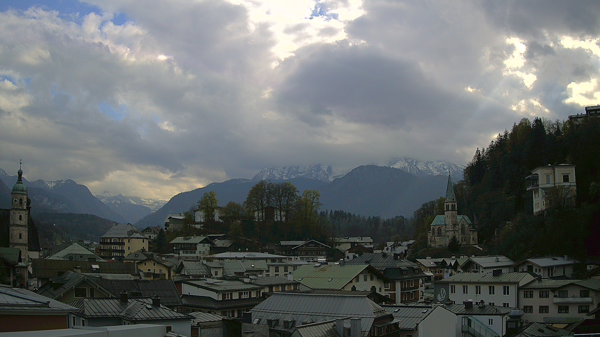 Archiv Foto Webcam Zentrum von Berchtesgaden