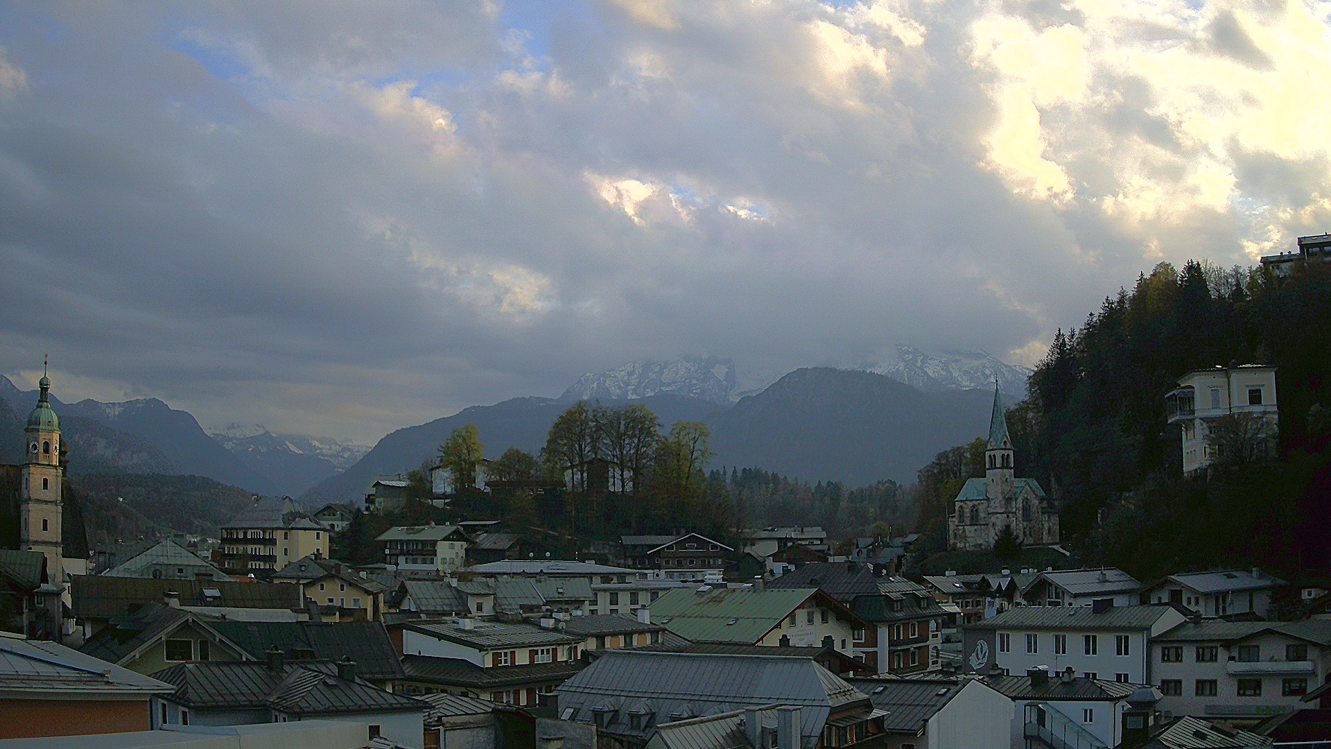 Archiv Foto Webcam Zentrum von Berchtesgaden