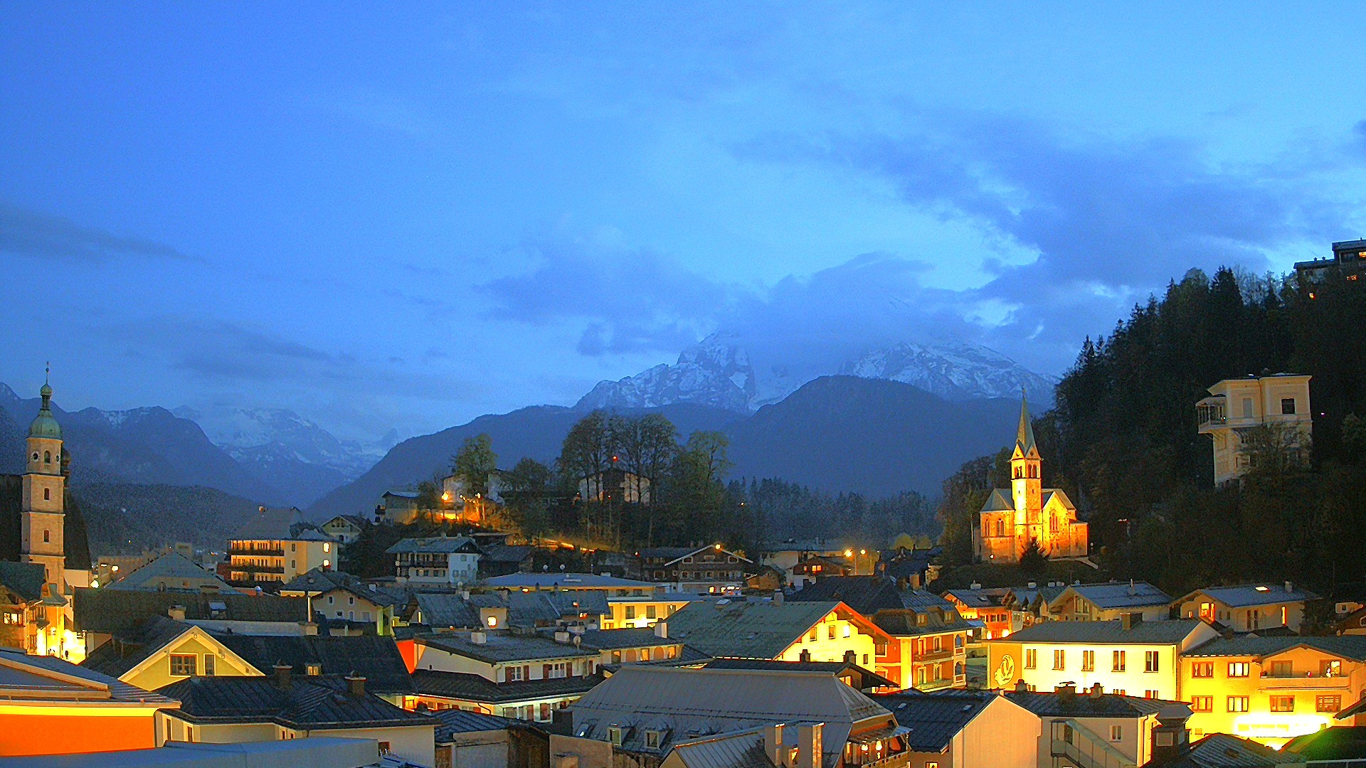 Archiv Foto Webcam Zentrum von Berchtesgaden