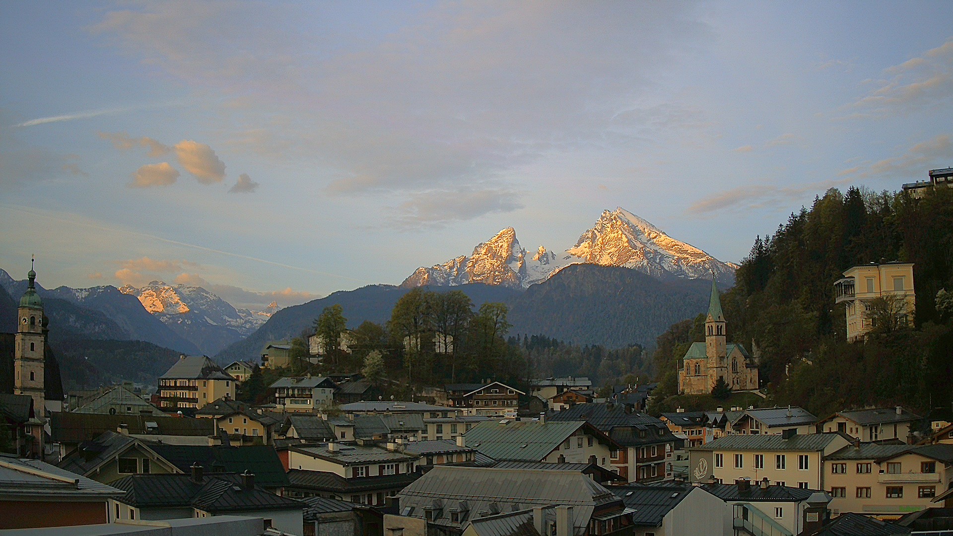 Archiv Foto Webcam Zentrum von Berchtesgaden