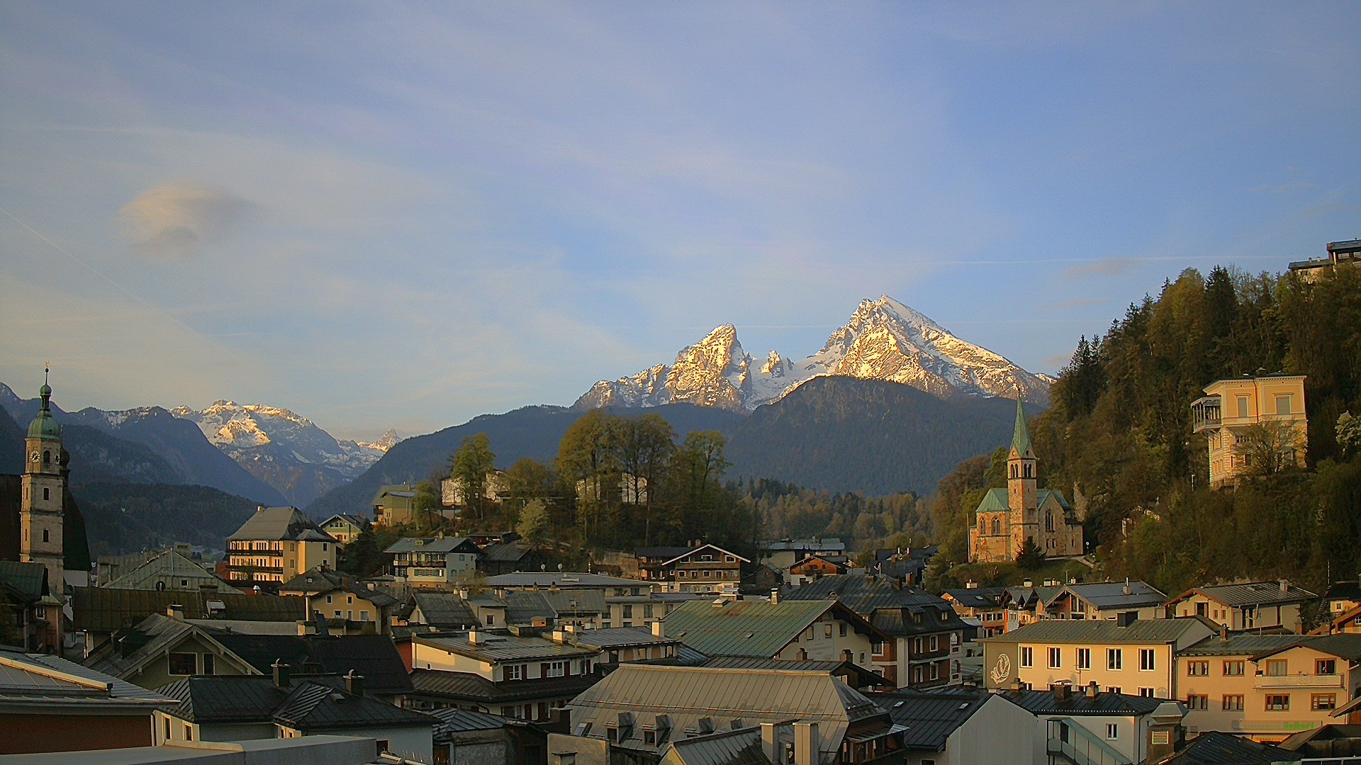Archiv Foto Webcam Zentrum von Berchtesgaden