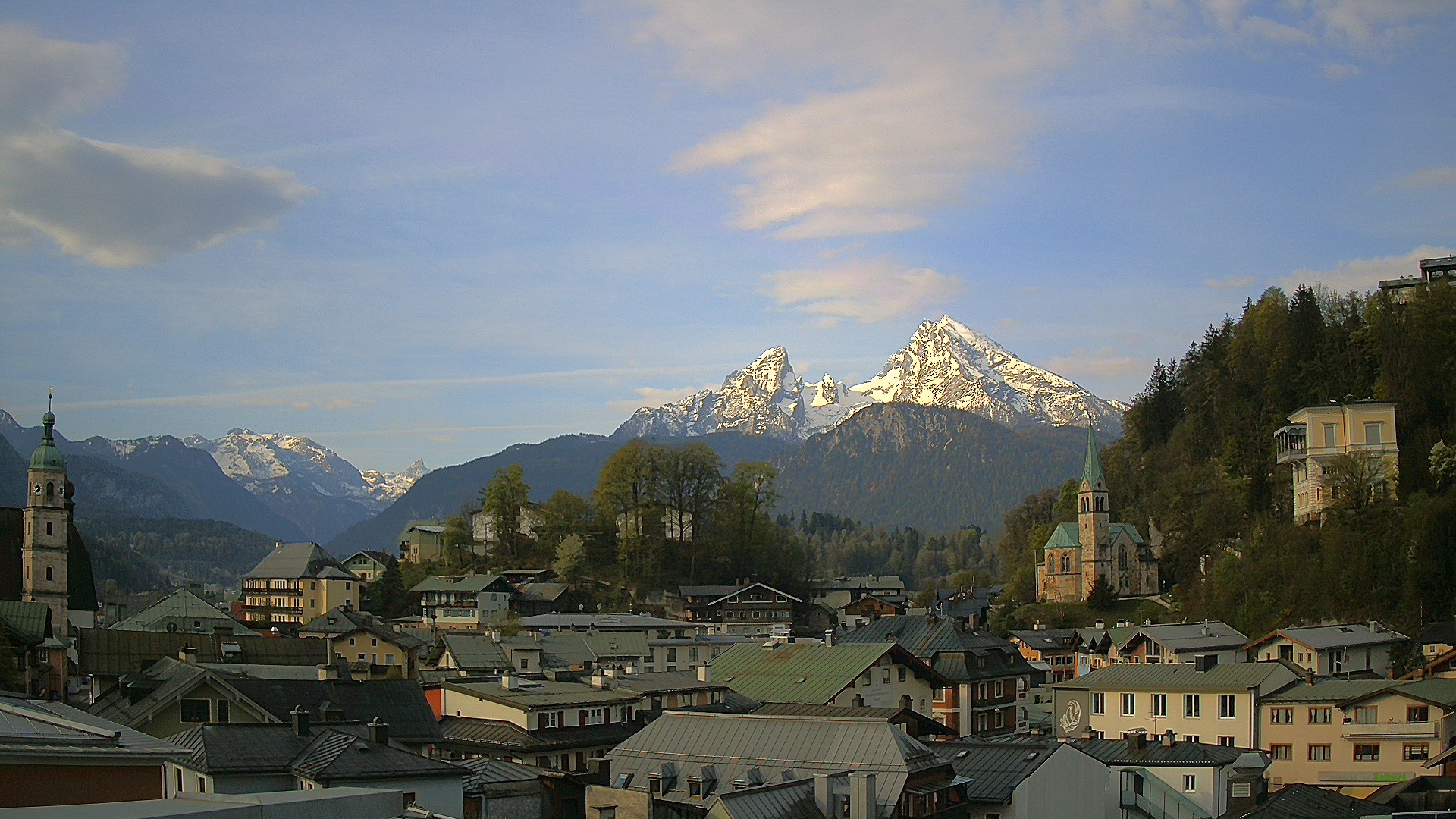 Archiv Foto Webcam Zentrum von Berchtesgaden