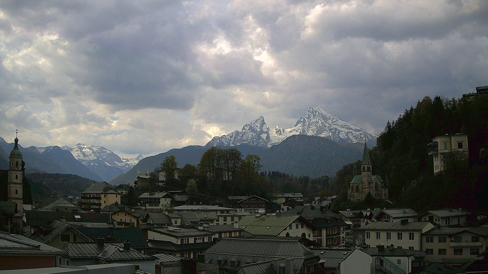 Archiv Foto Webcam Zentrum von Berchtesgaden