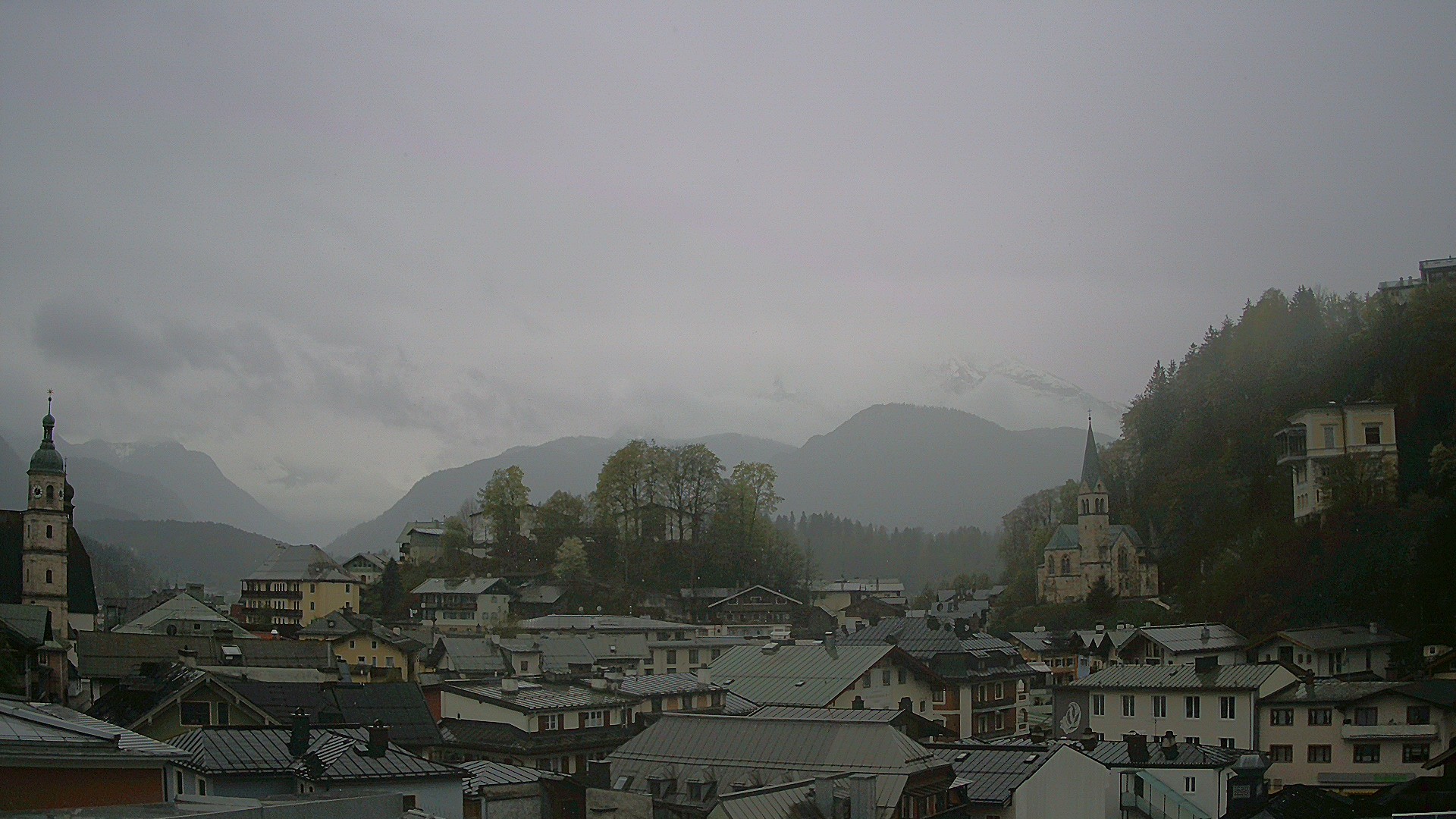 Archiv Foto Webcam Zentrum von Berchtesgaden