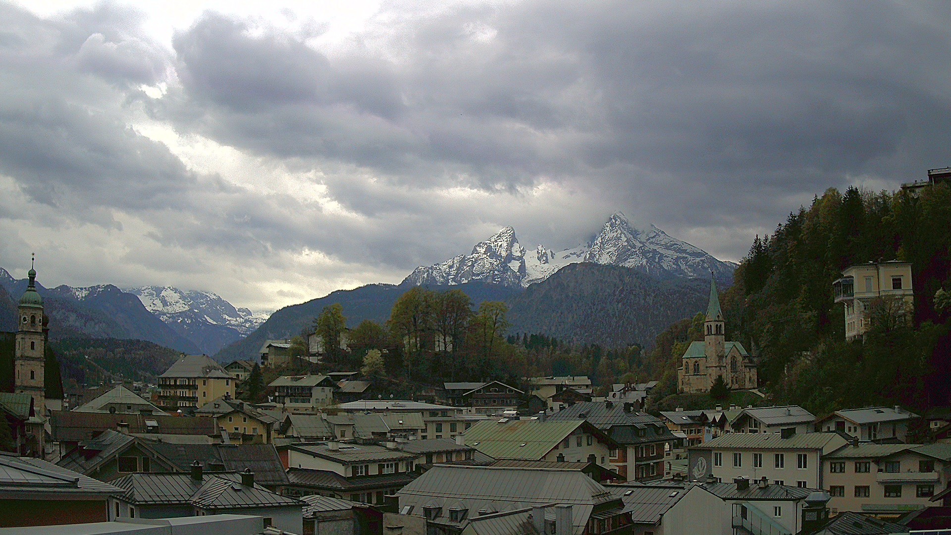 Archiv Foto Webcam Zentrum von Berchtesgaden