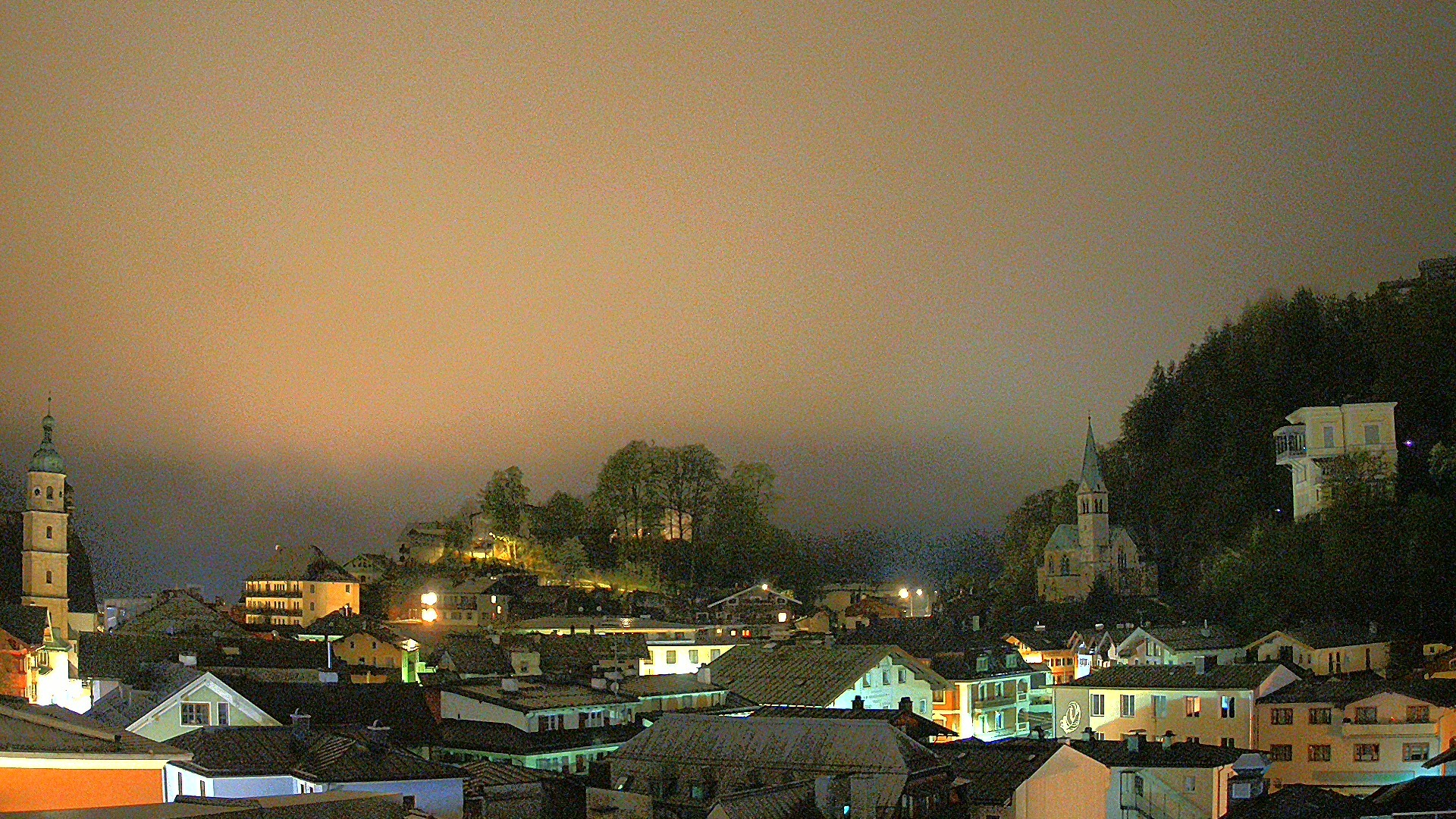 Archived image Webcam Berchtesgaden - City Centre