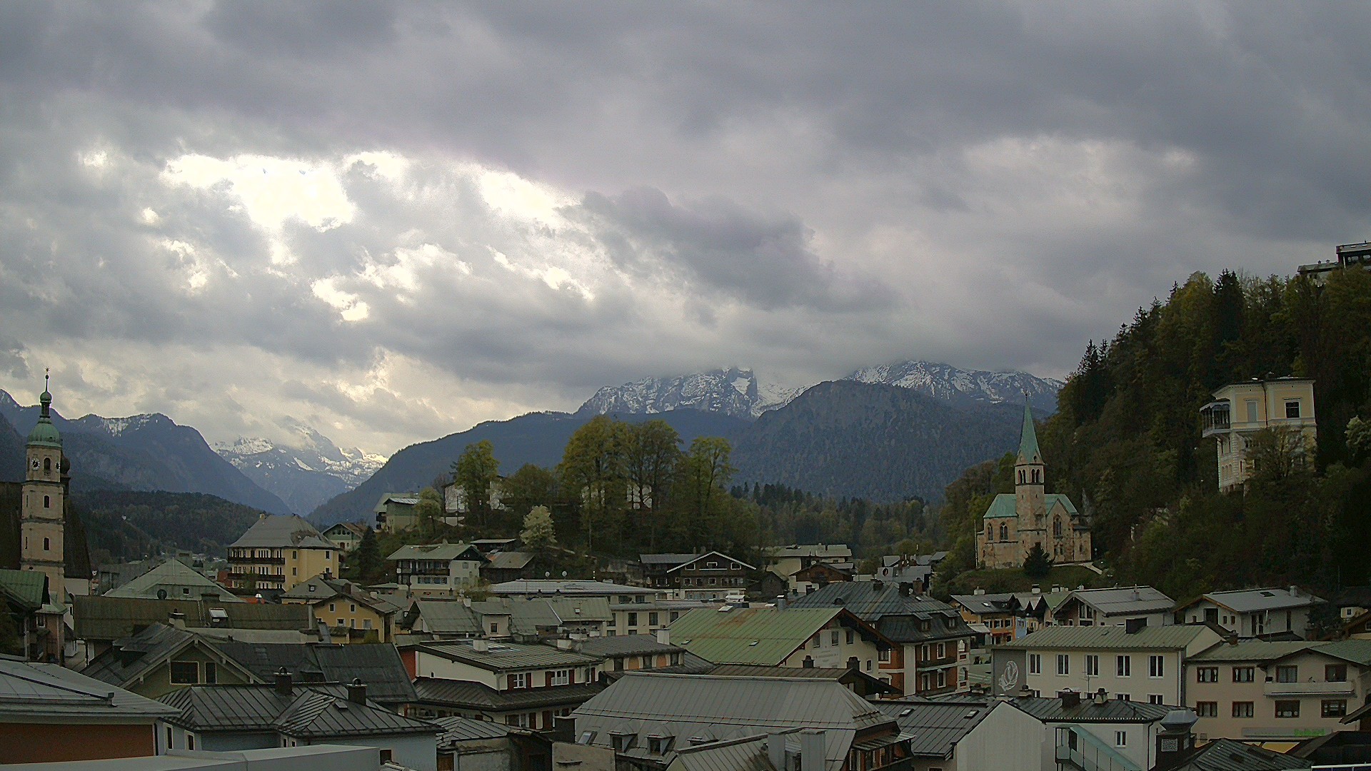 Archiv Foto Webcam Zentrum von Berchtesgaden