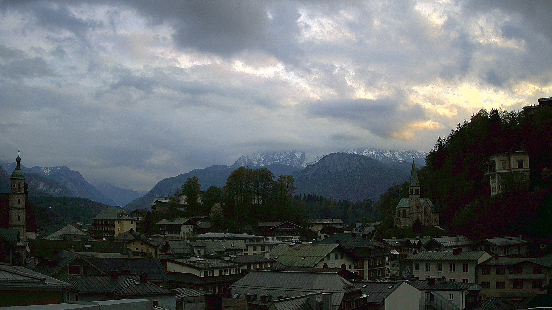 Archiv Foto Webcam Zentrum von Berchtesgaden