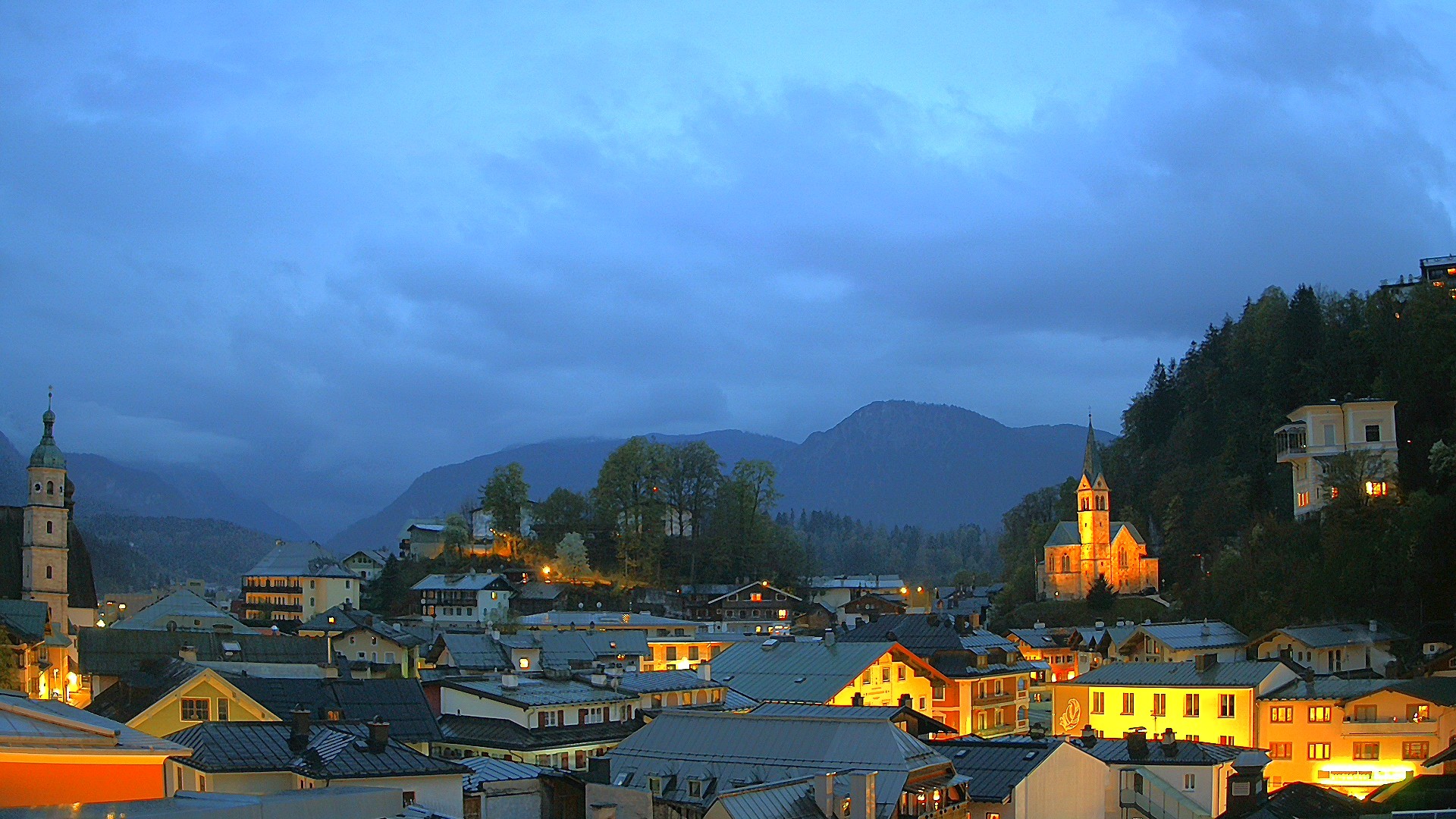 Archiv Foto Webcam Zentrum von Berchtesgaden